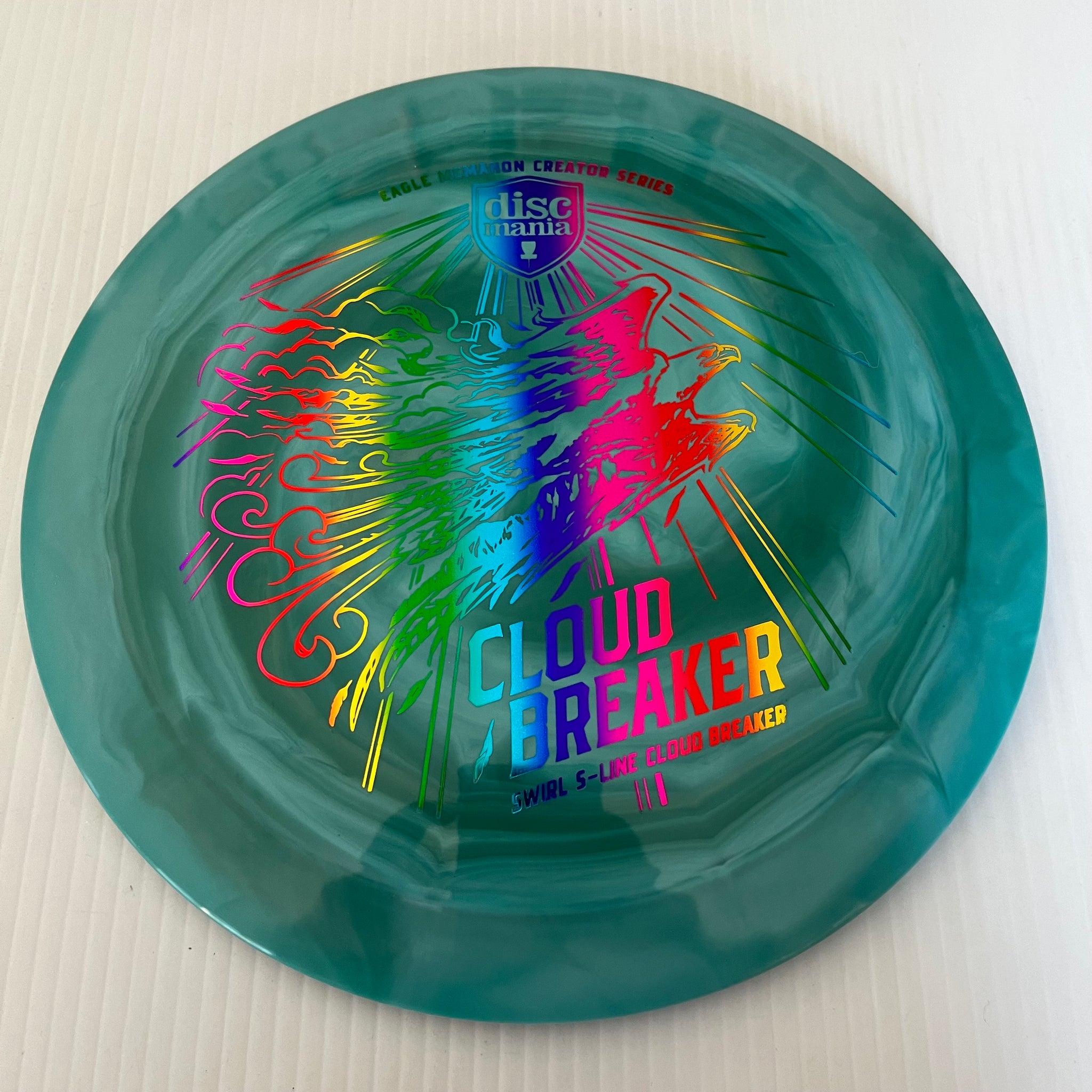 Discmania Final Run Eagle McMahon Creator Series Swirl S-Line Cloud Breaker 12/5/-1/3