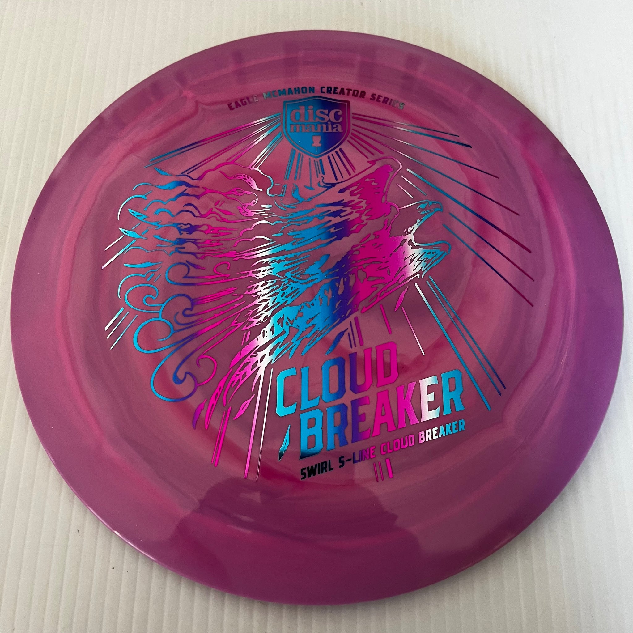 Discmania Final Run Eagle McMahon Creator Series Swirl S-Line Cloud Breaker 12/5/-1/3