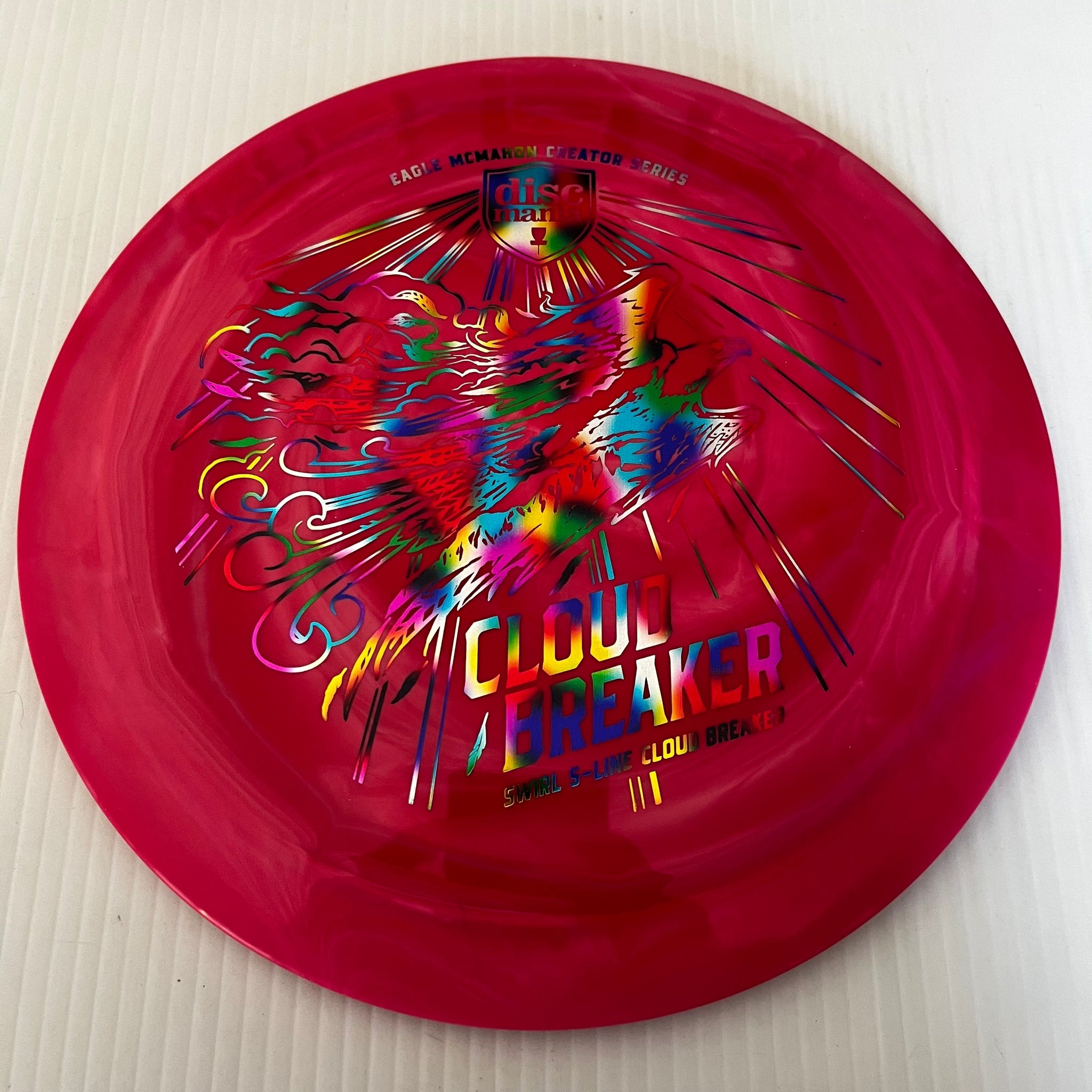 Discmania Final Run Eagle McMahon Creator Series Swirl S-Line Cloud Breaker 12/5/-1/3