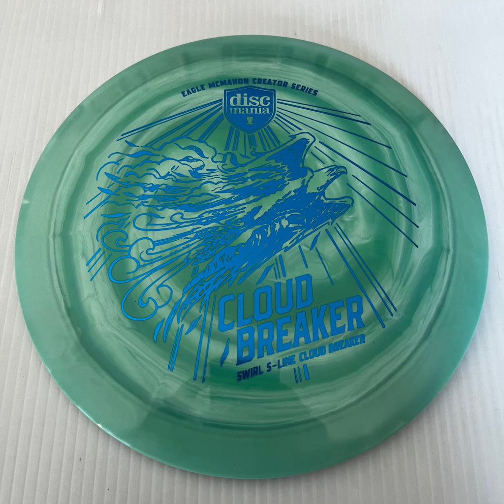 Discmania Final Run Eagle McMahon Creator Series Swirl S-Line Cloud Breaker 12/5/-1/3