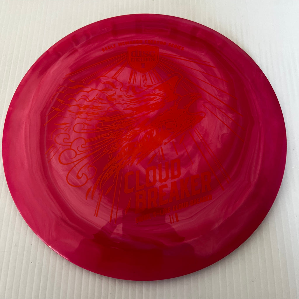 Discmania Final Run Eagle McMahon Creator Series Swirl S-Line Cloud Breaker 12/5/-1/3
