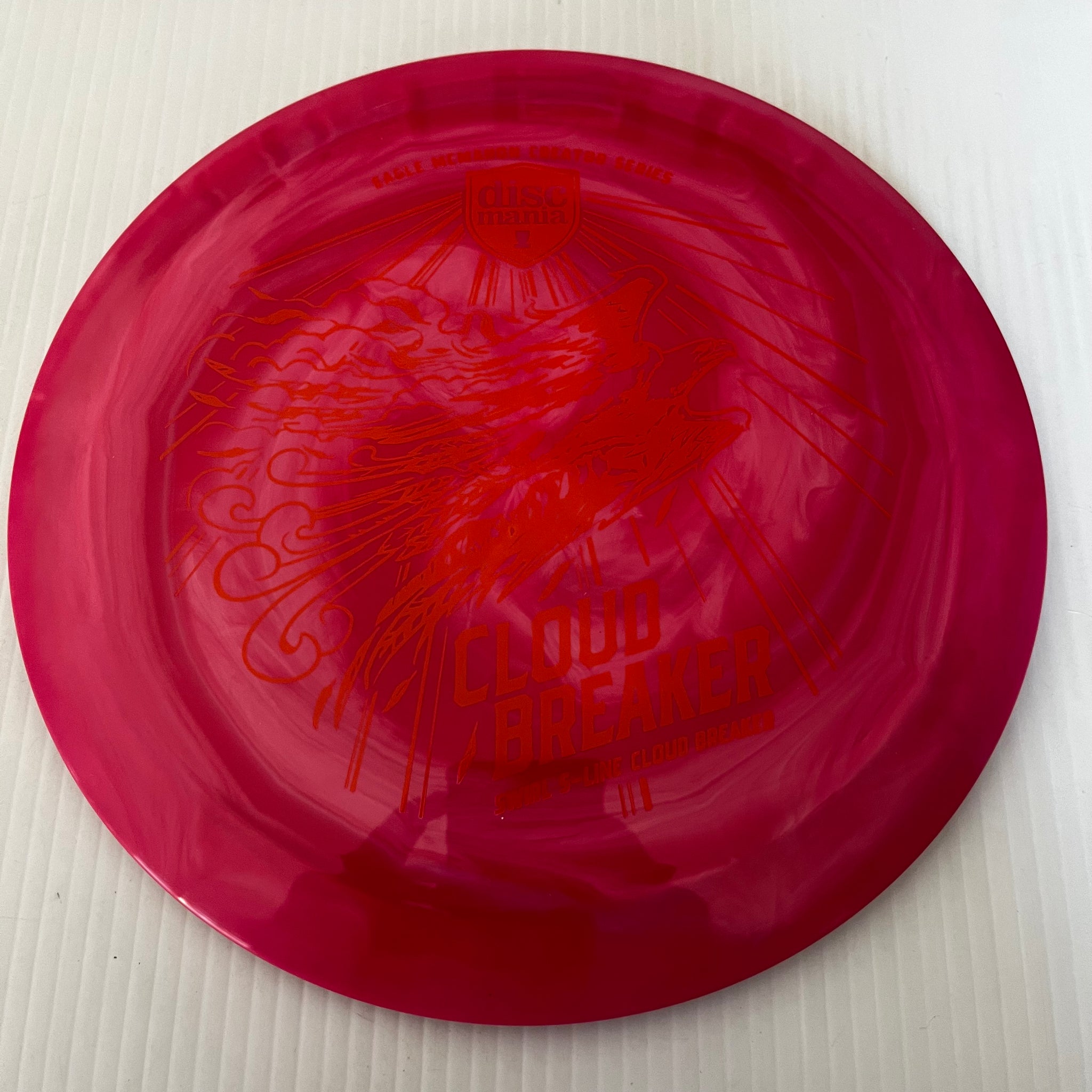 Discmania Final Run Eagle McMahon Creator Series Swirl S-Line Cloud Breaker 12/5/-1/3