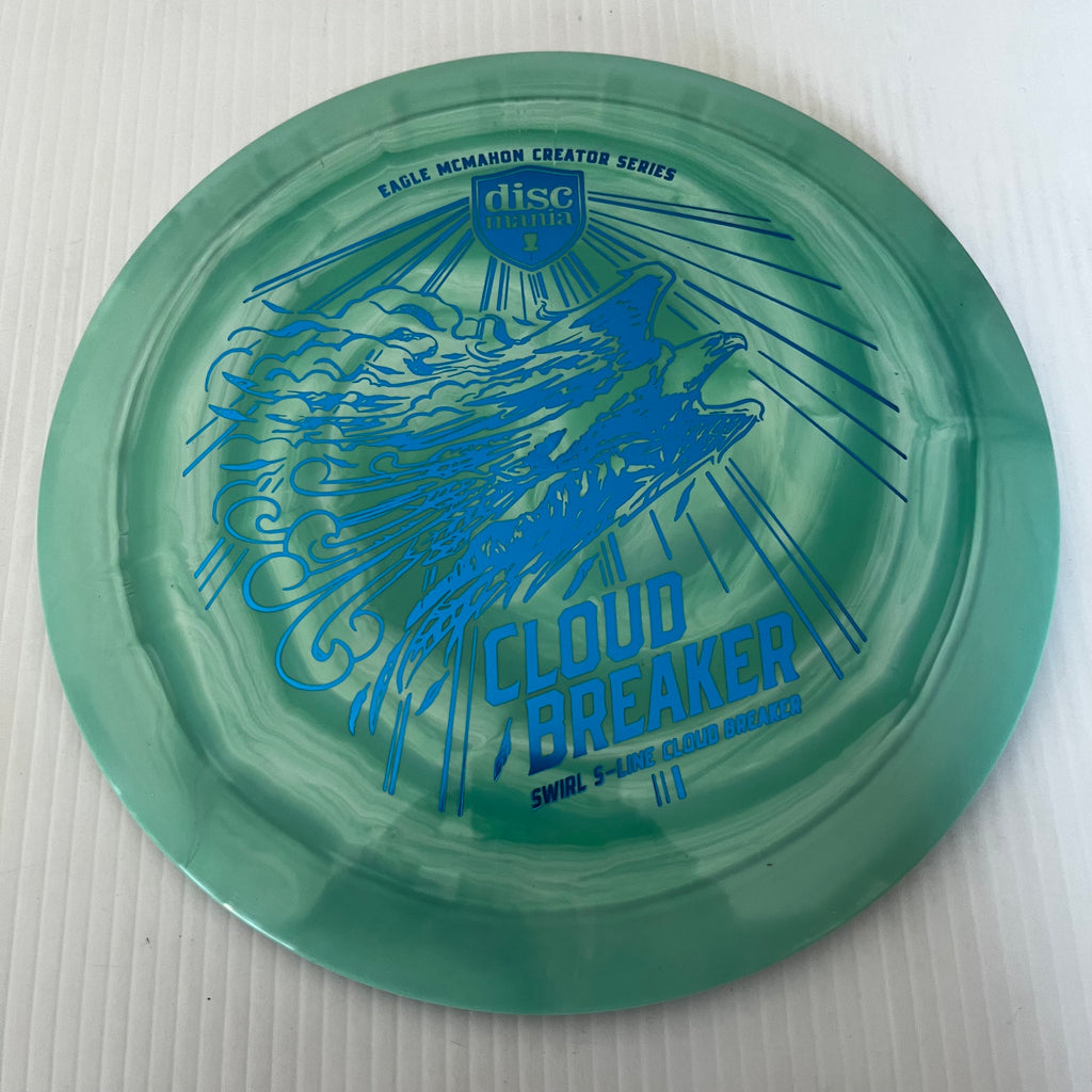 Discmania Final Run Eagle McMahon Creator Series Swirl S-Line Cloud Breaker 12/5/-1/3