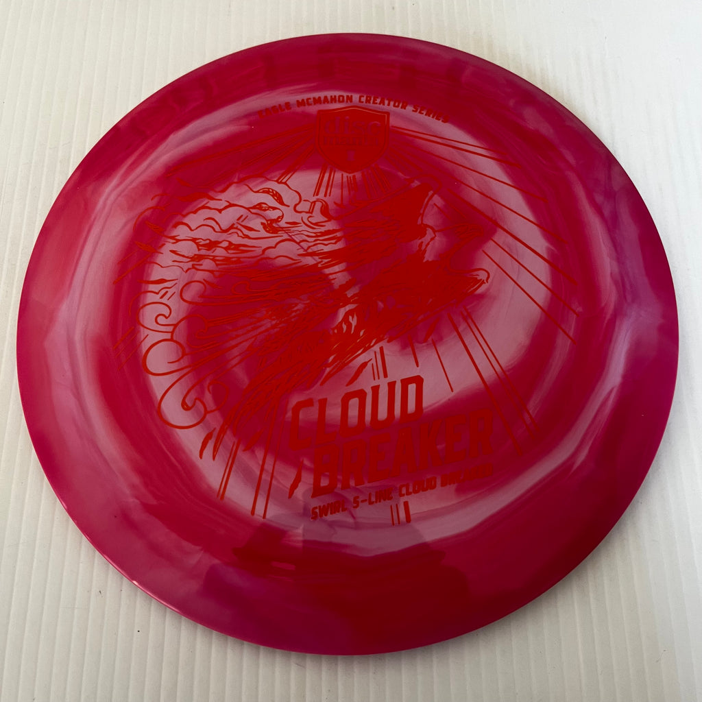 Discmania Final Run Eagle McMahon Creator Series Swirl S-Line Cloud Breaker 12/5/-1/3