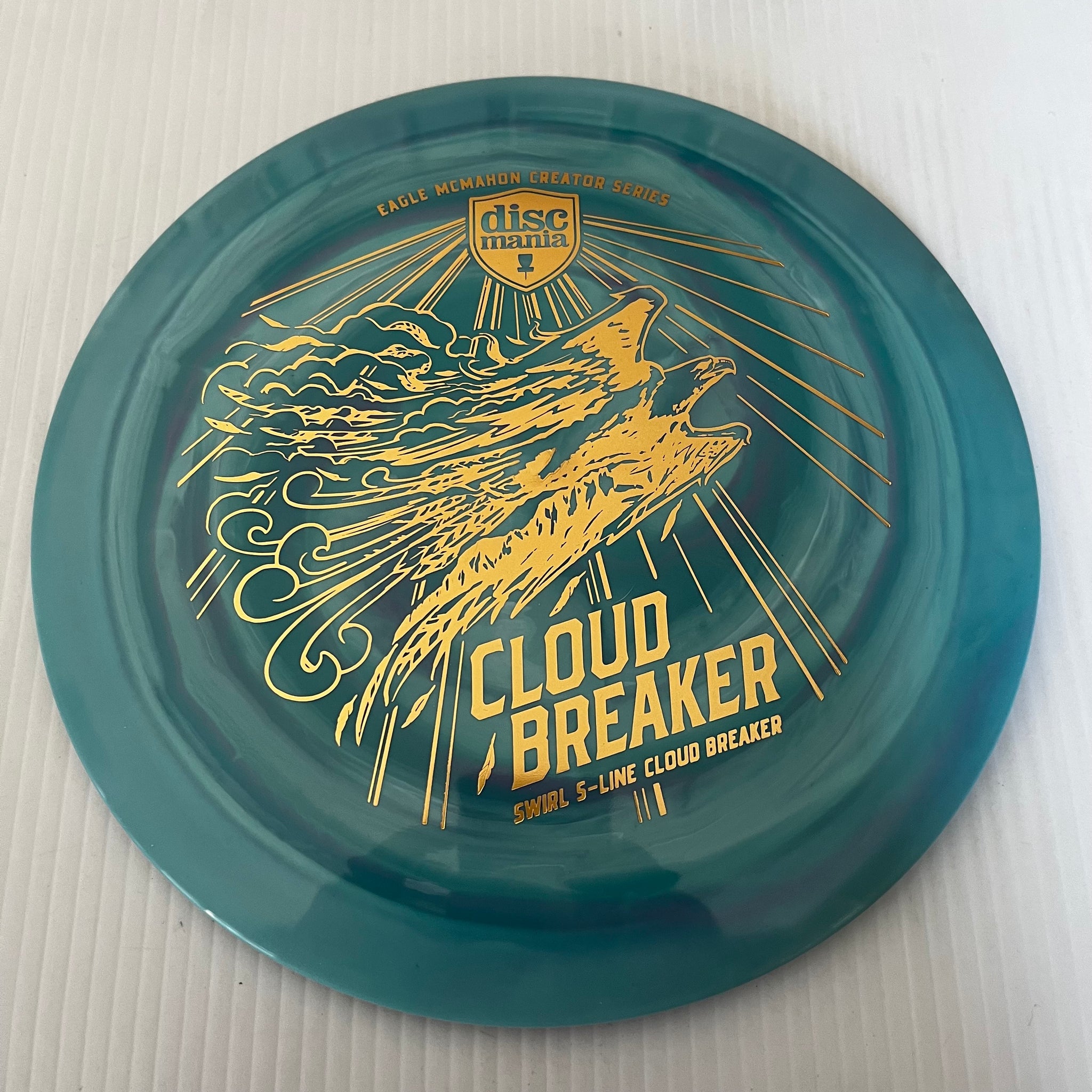 Discmania Final Run Eagle McMahon Creator Series Swirl S-Line Cloud Breaker 12/5/-1/3
