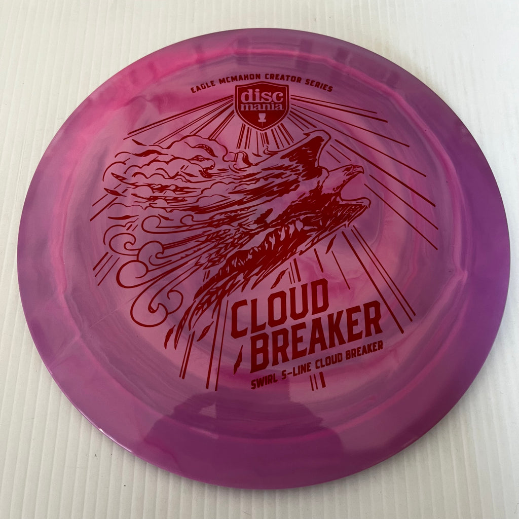 Discmania Final Run Eagle McMahon Creator Series Swirl S-Line Cloud Breaker 12/5/-1/3