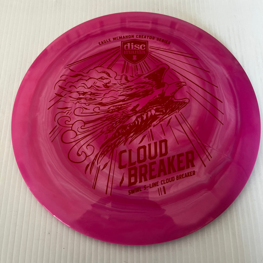 Discmania Final Run Eagle McMahon Creator Series Swirl S-Line Cloud Breaker 12/5/-1/3
