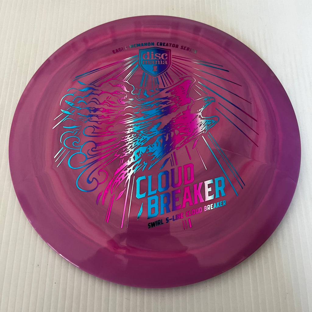 Discmania Final Run Eagle McMahon Creator Series Swirl S-Line Cloud Breaker 12/5/-1/3