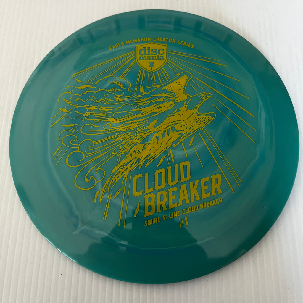 Discmania Final Run Eagle McMahon Creator Series Swirl S-Line Cloud Breaker 12/5/-1/3