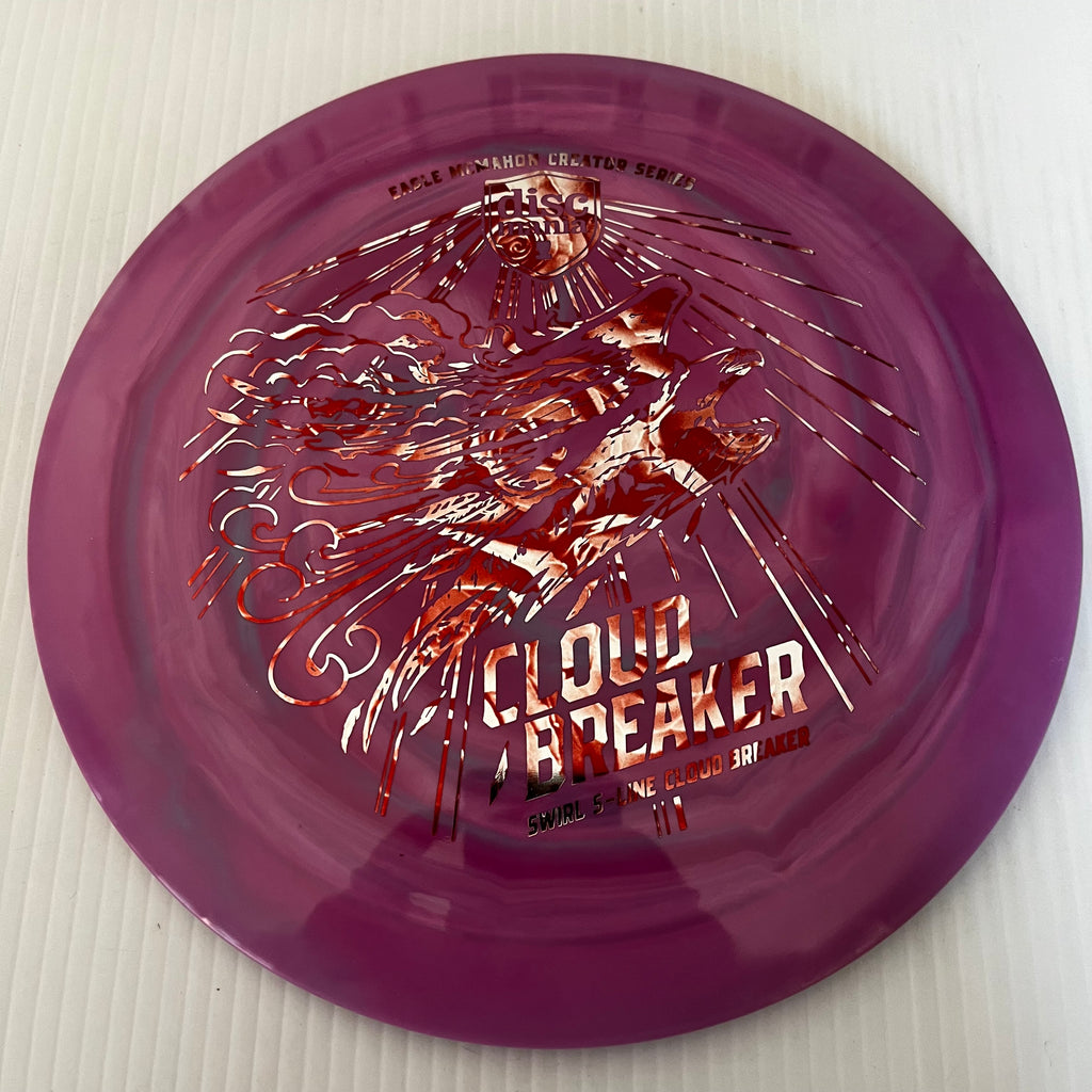Discmania Final Run Eagle McMahon Creator Series Swirl S-Line Cloud Breaker 12/5/-1/3