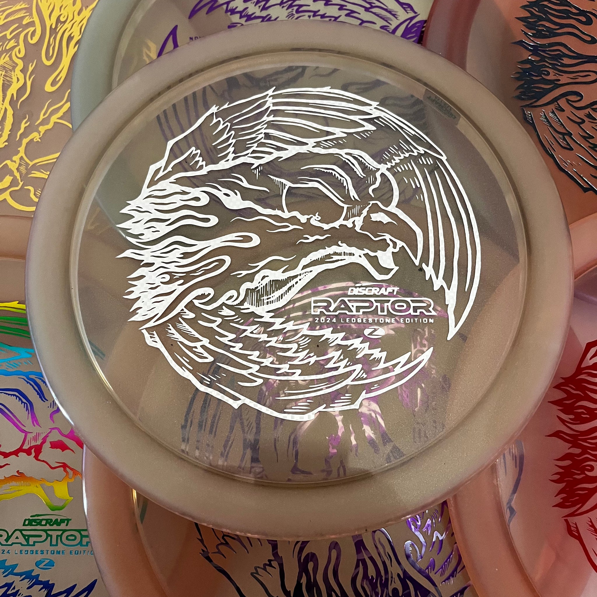 Discraft 2024 Ledgestone Colorshift Z Raptor 9/4/0/3