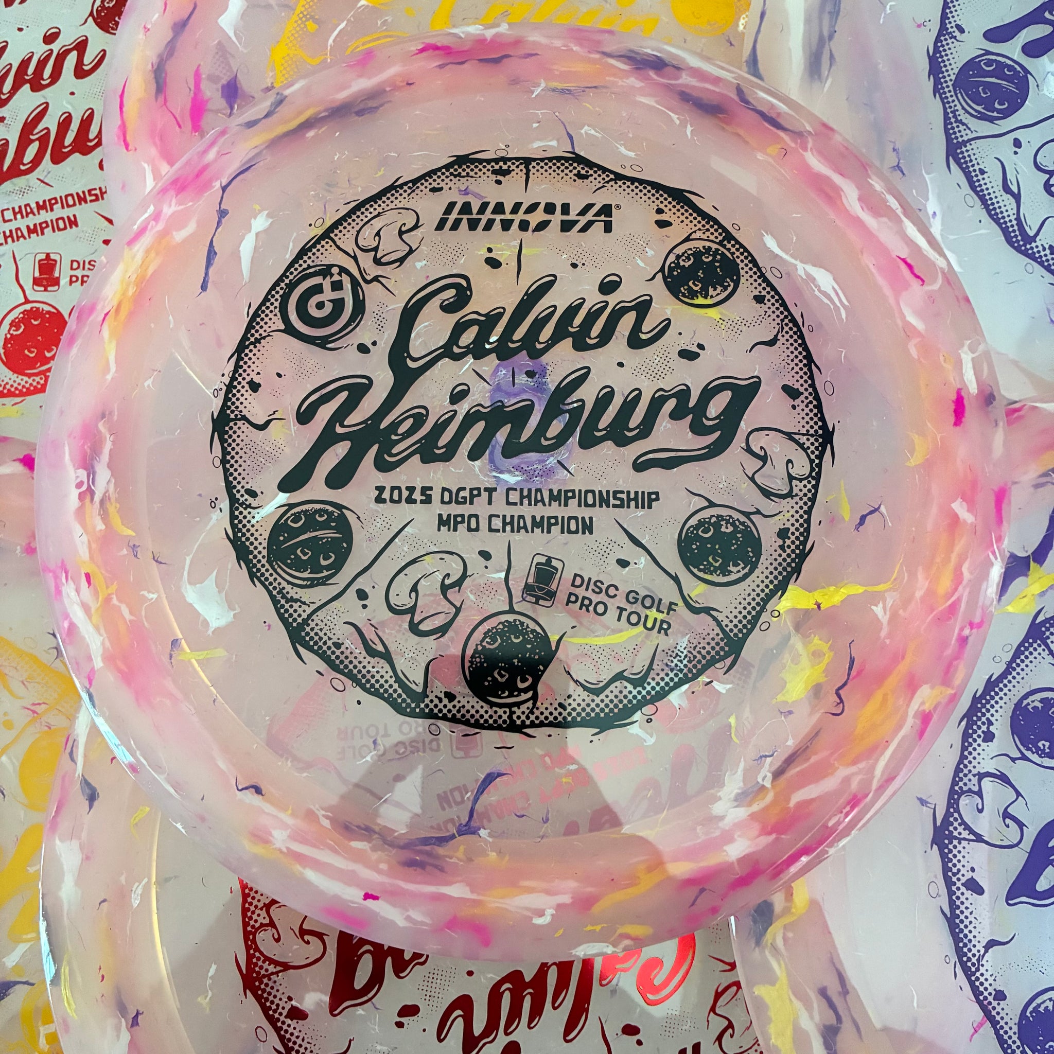 Innova 2025 Calvin Heimburg DGPT Champion Party Time Champion Destroyer 12/5/-1/3