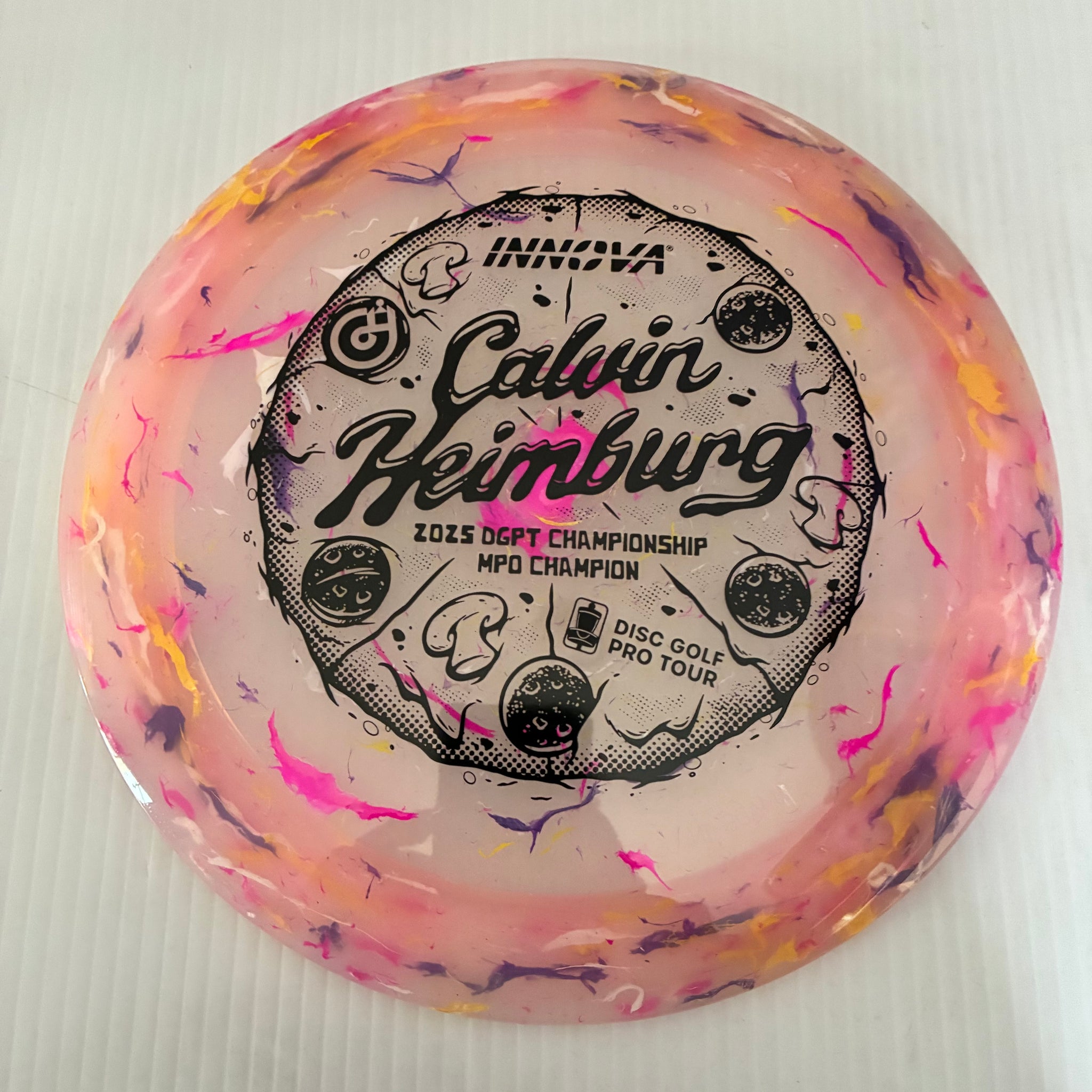 Innova 2025 Calvin Heimburg DGPT Champion Party Time Champion Destroyer 12/5/-1/3