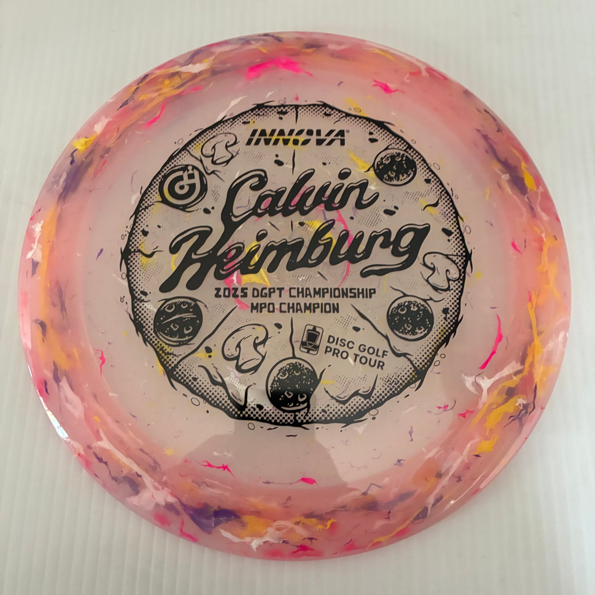 Innova 2025 Calvin Heimburg DGPT Champion Party Time Champion Destroyer 12/5/-1/3