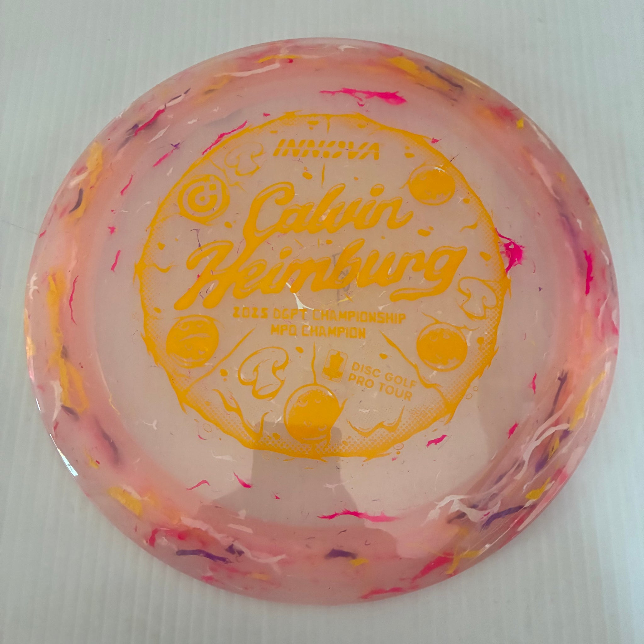 Innova 2025 Calvin Heimburg DGPT Champion Party Time Champion Destroyer 12/5/-1/3