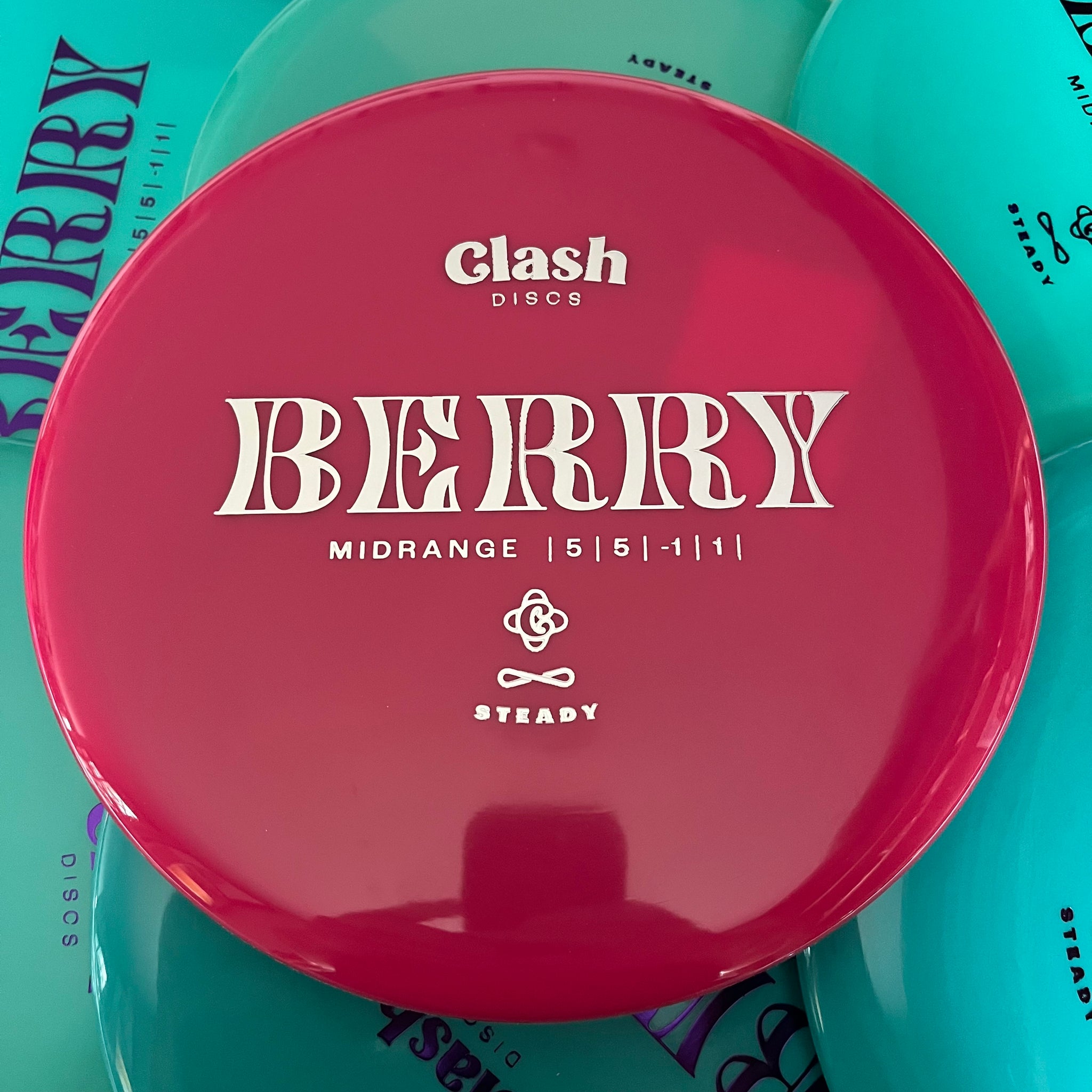 Clash Discs Steady Berry 5/5/-1/1