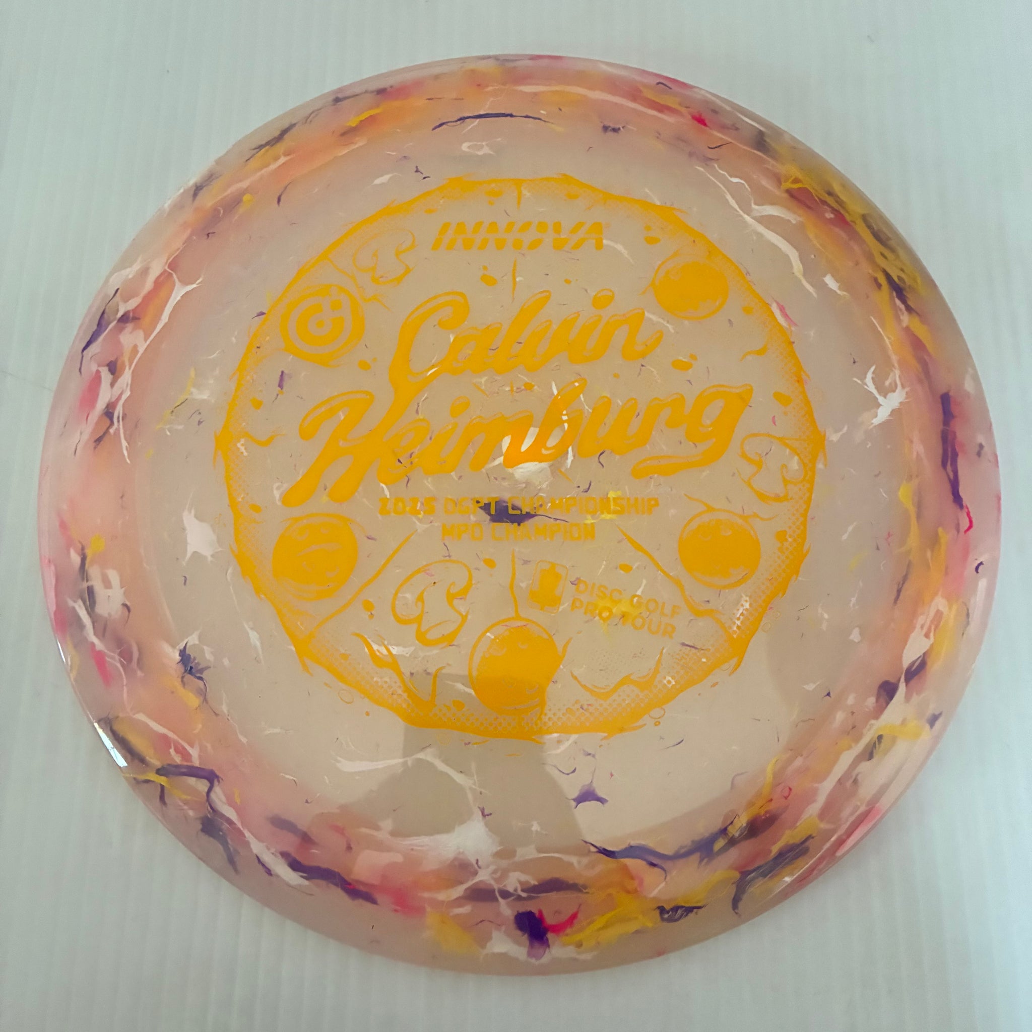 Innova 2025 Calvin Heimburg DGPT Champion Party Time Champion Destroyer 12/5/-1/3