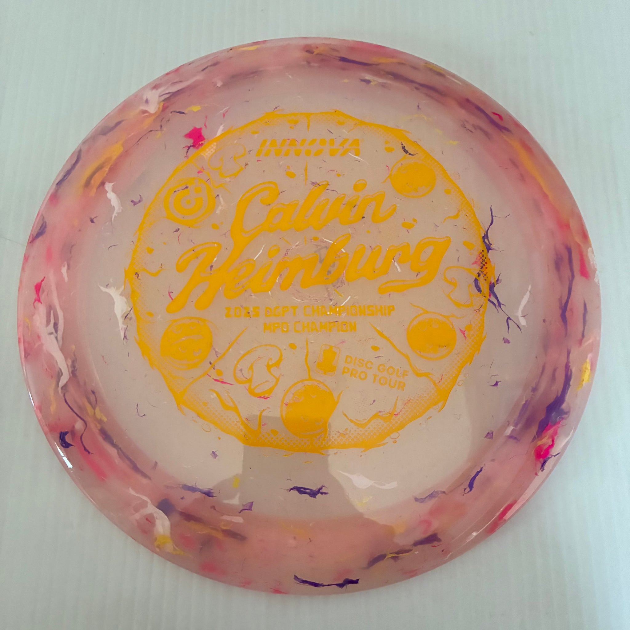 Innova 2025 Calvin Heimburg DGPT Champion Party Time Champion Destroyer 12/5/-1/3