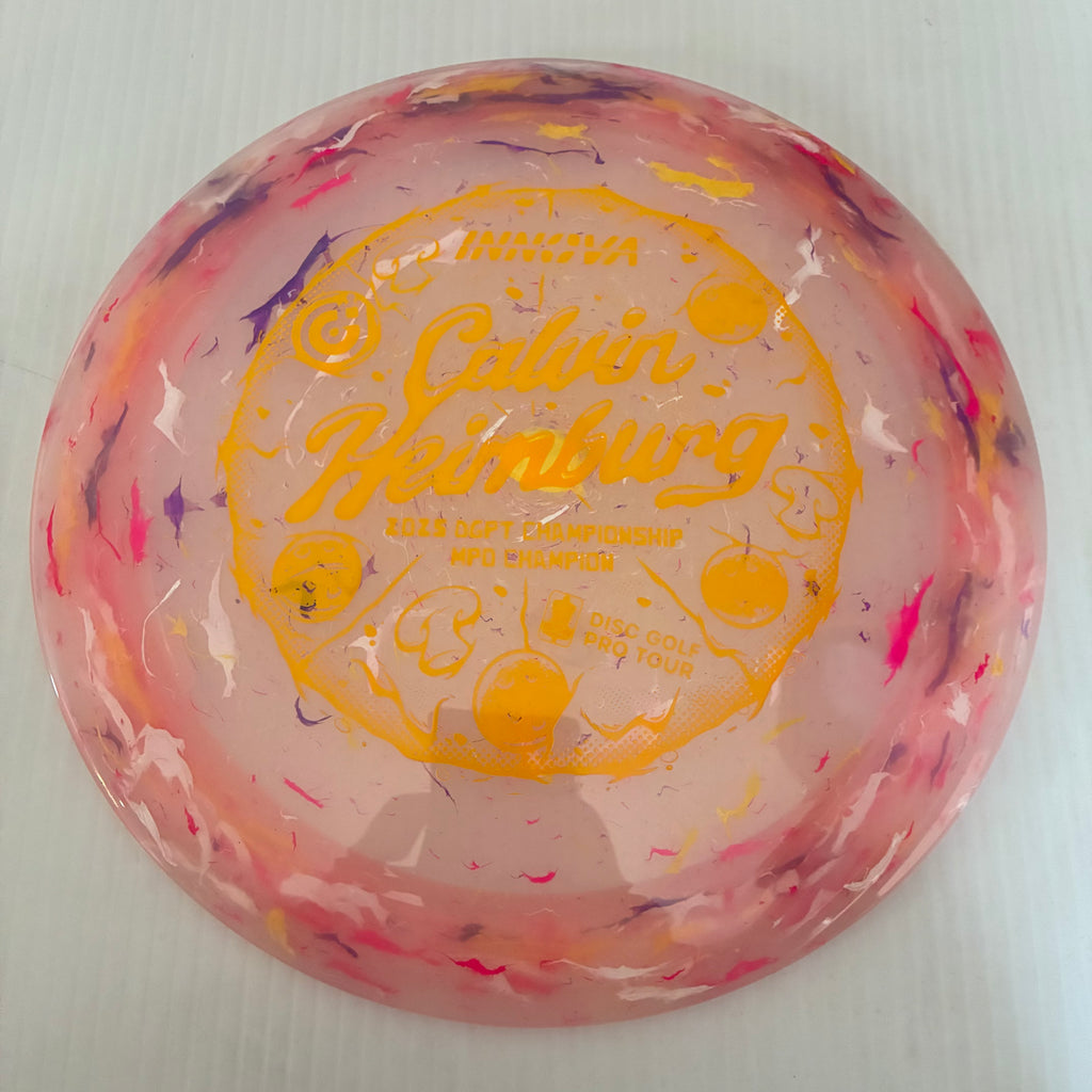 Innova 2025 Calvin Heimburg DGPT Champion Party Time Champion Destroyer 12/5/-1/3