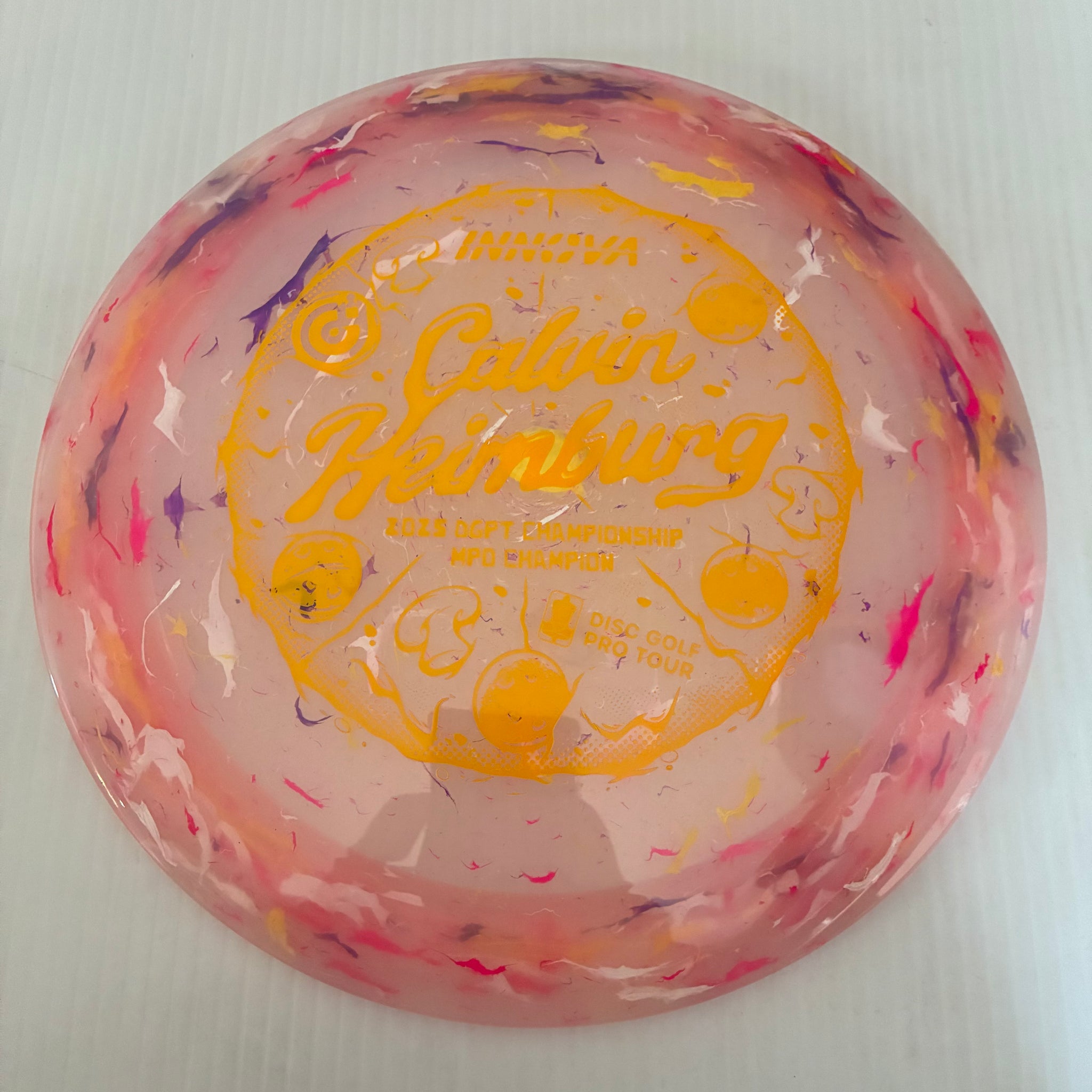 Innova 2025 Calvin Heimburg DGPT Champion Party Time Champion Destroyer 12/5/-1/3