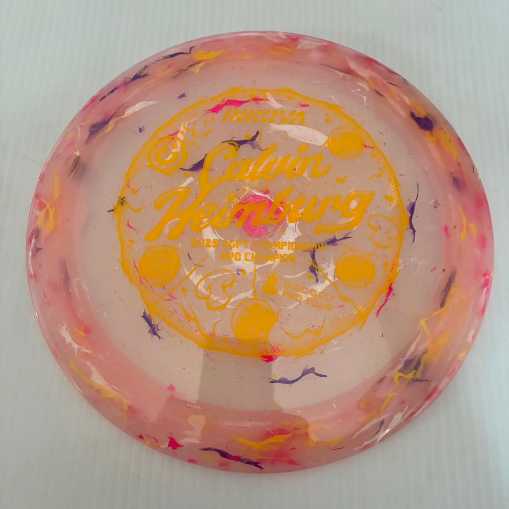 Innova 2025 Calvin Heimburg DGPT Champion Party Time Champion Destroyer 12/5/-1/3