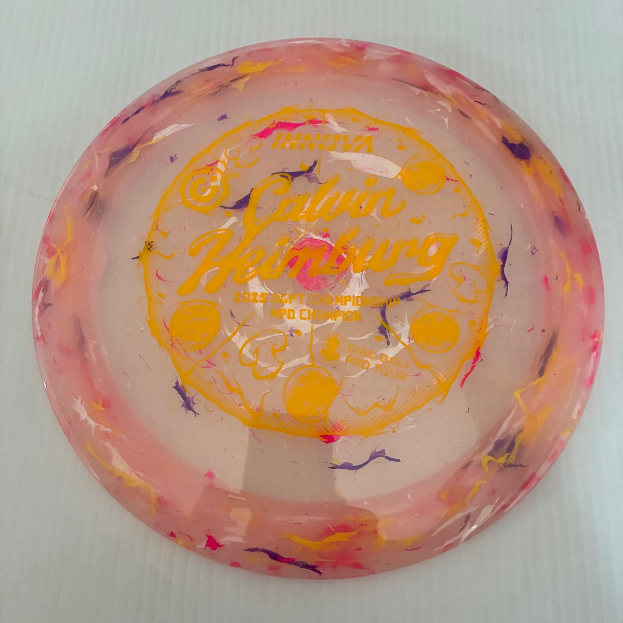 Innova 2025 Calvin Heimburg DGPT Champion Party Time Champion Destroyer 12/5/-1/3