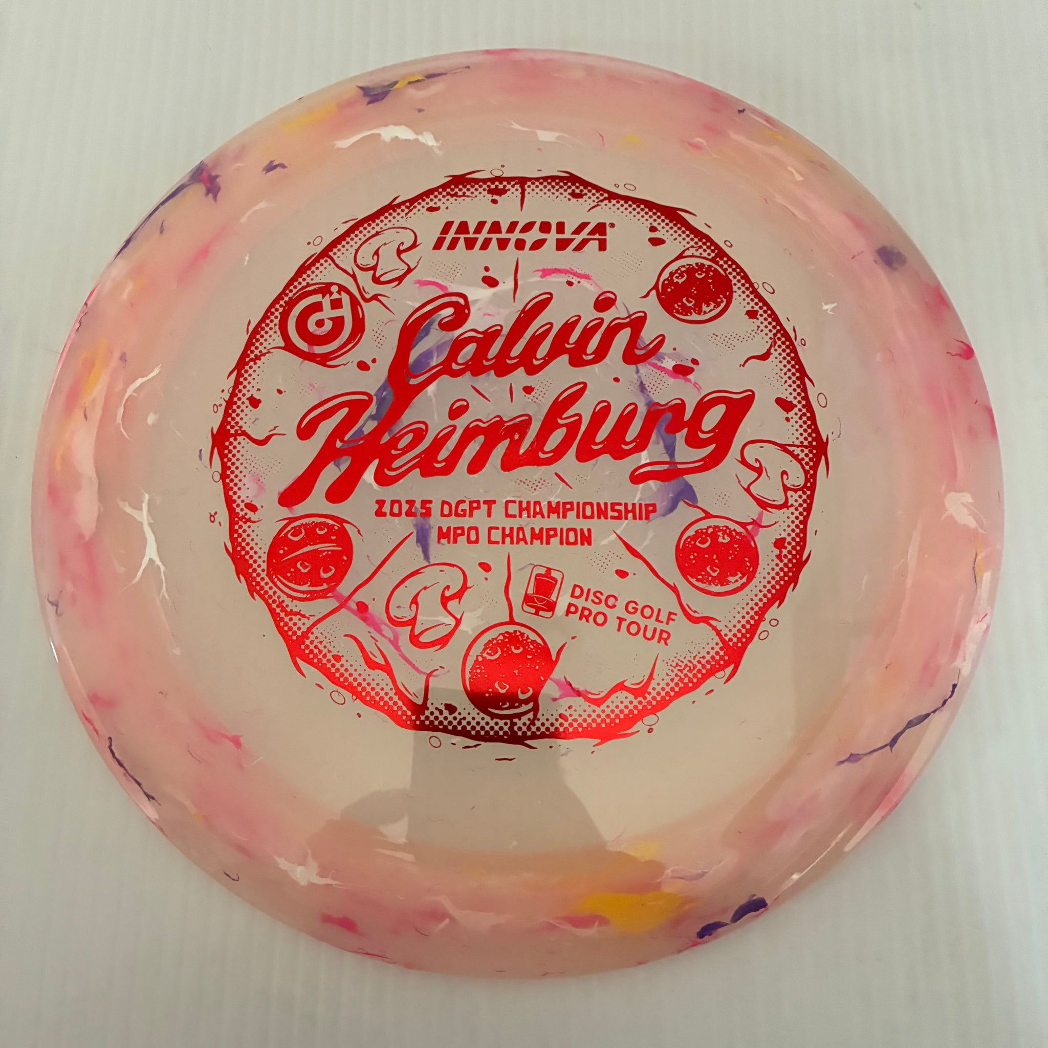 Innova 2025 Calvin Heimburg DGPT Champion Party Time Champion Destroyer 12/5/-1/3