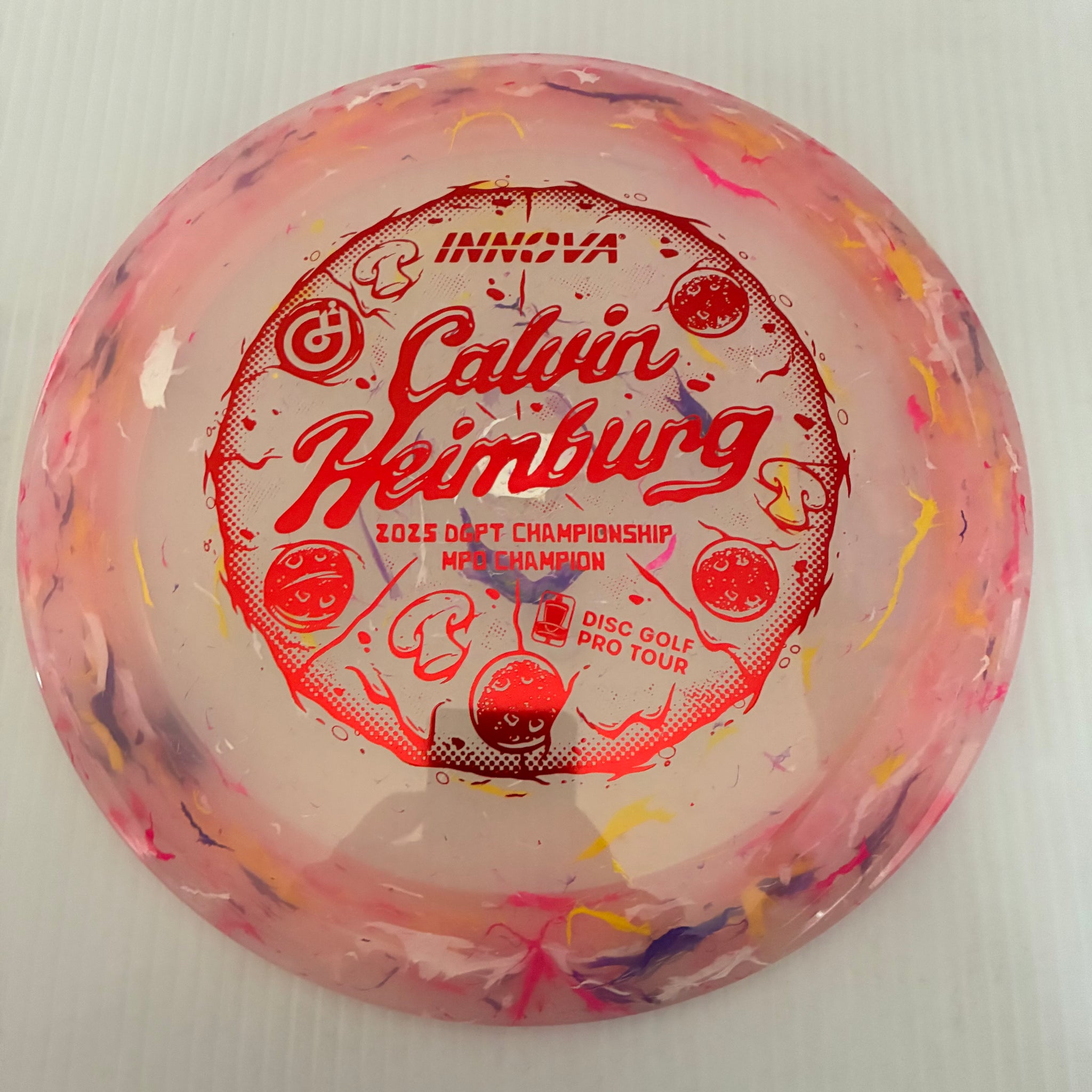 Innova 2025 Calvin Heimburg DGPT Champion Party Time Champion Destroyer 12/5/-1/3