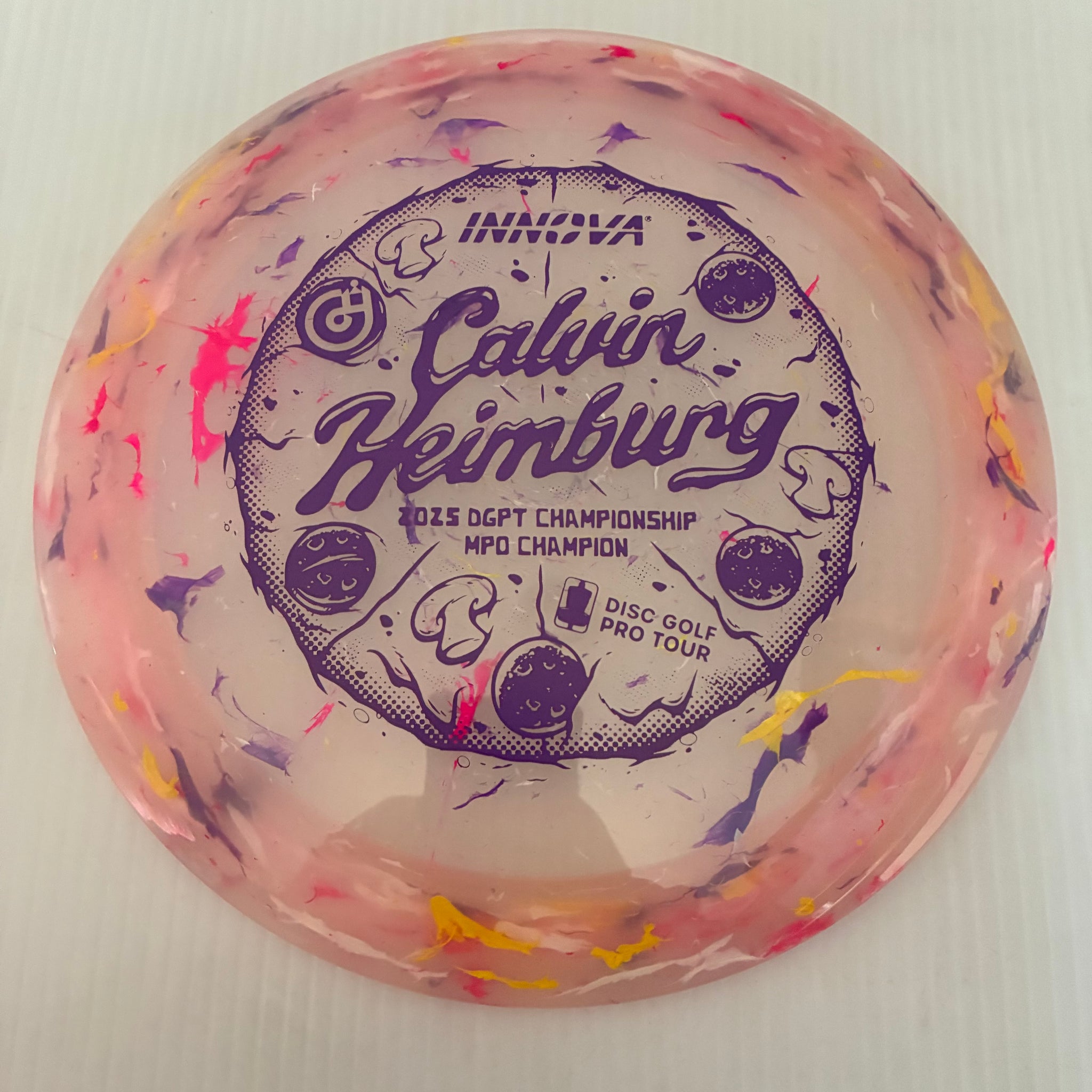 Innova 2025 Calvin Heimburg DGPT Champion Party Time Champion Destroyer 12/5/-1/3