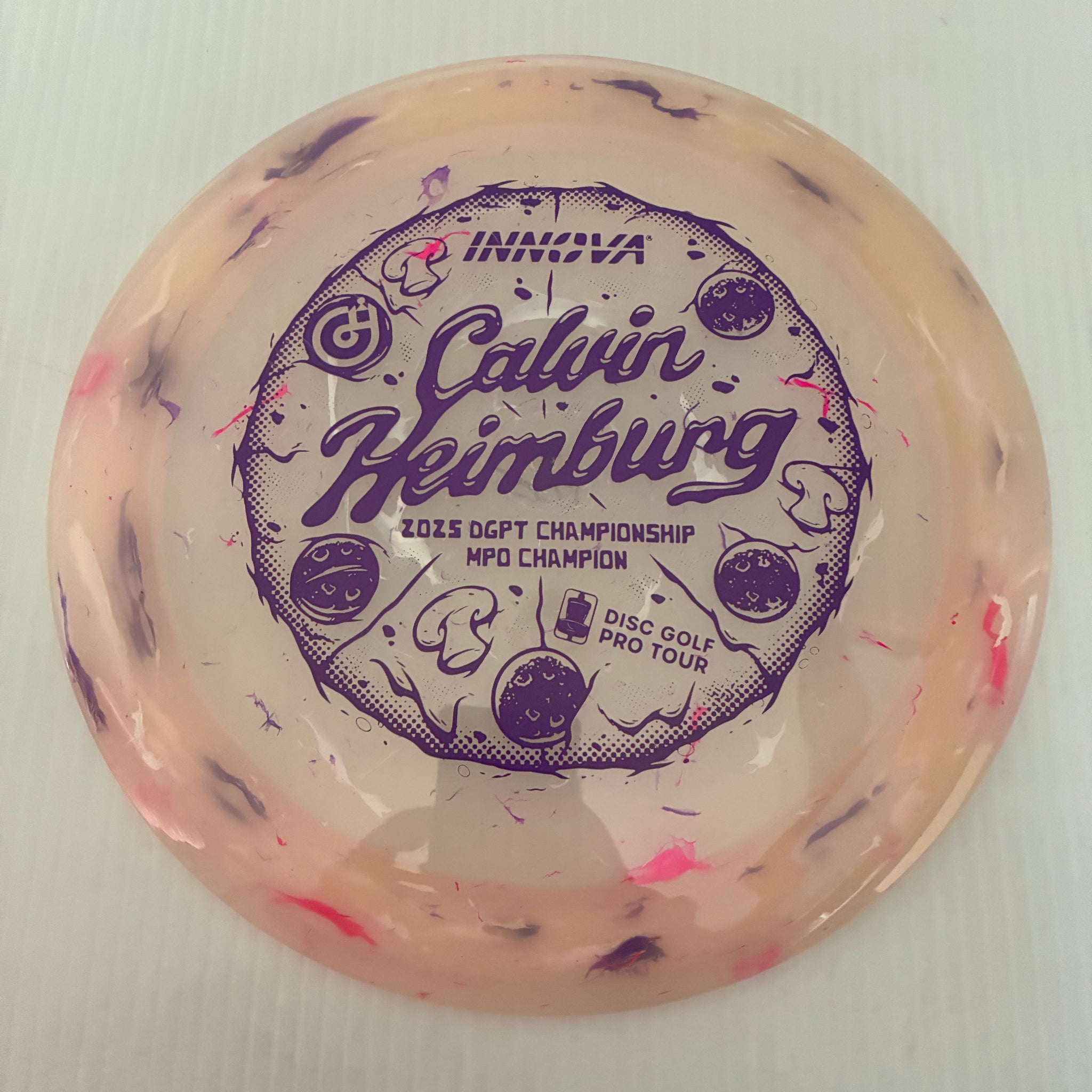 Innova 2025 Calvin Heimburg DGPT Champion Party Time Champion Destroyer 12/5/-1/3