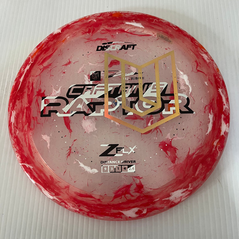 Discraft 2024 Paul Ulibarri Overstamp Jawbreaker Z FLX Captain's Raptor 9/3/1/4