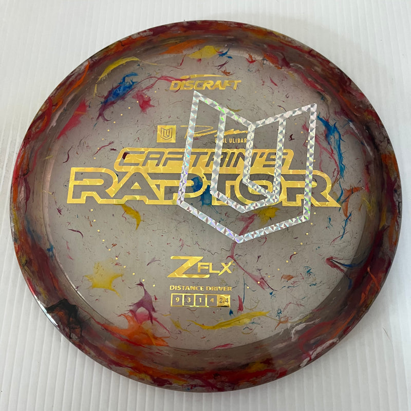 Discraft 2024 Paul Ulibarri Overstamp Jawbreaker Z FLX Captain's Raptor 9/3/1/4