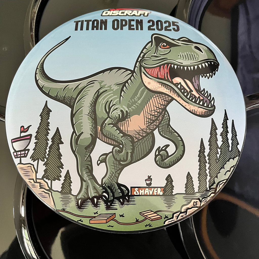 Discraft 2025 Titan Open T-Rex SuperColor ESP Buzzz 5/4/-1/1