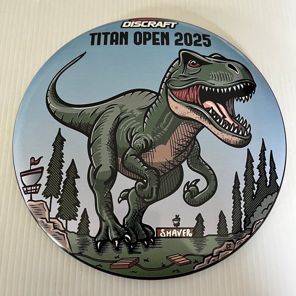Discraft 2025 Titan Open T-Rex SuperColor ESP Buzzz 5/4/-1/1