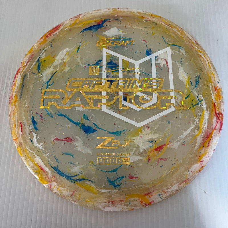 Discraft 2024 Paul Ulibarri Overstamp Jawbreaker Z FLX Captain's Raptor 9/3/1/4