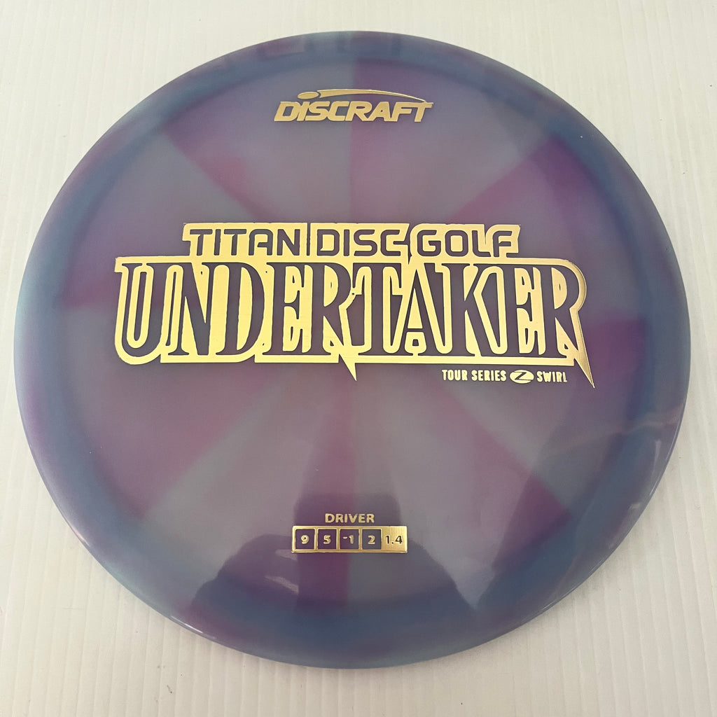 Discraft 2025 Titan Open Tour Series Z Swirl Blend Undertaker 9/5/-1/2
