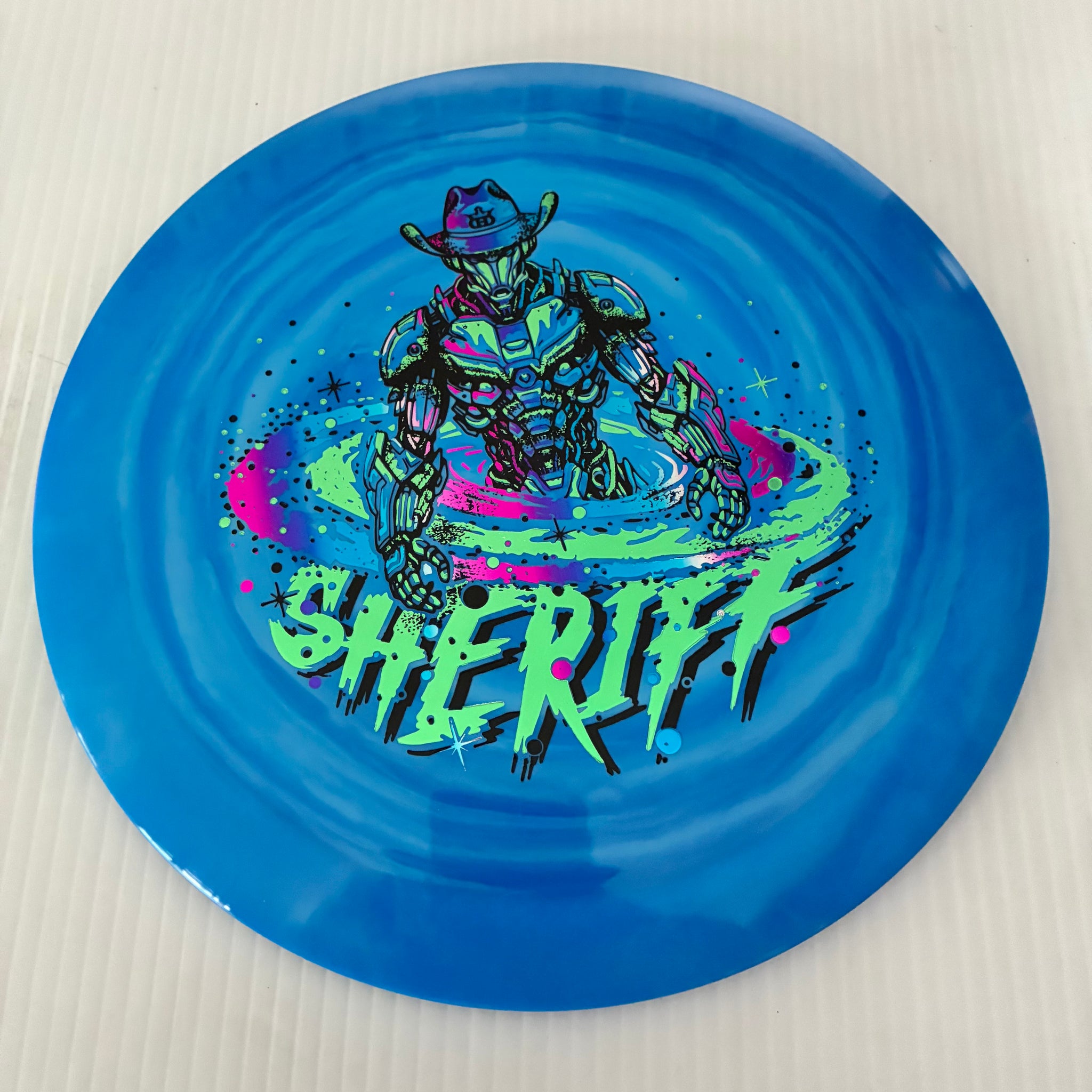 Dynamic Discs Fuzion Swirl Sheriff 13/5/-1/2