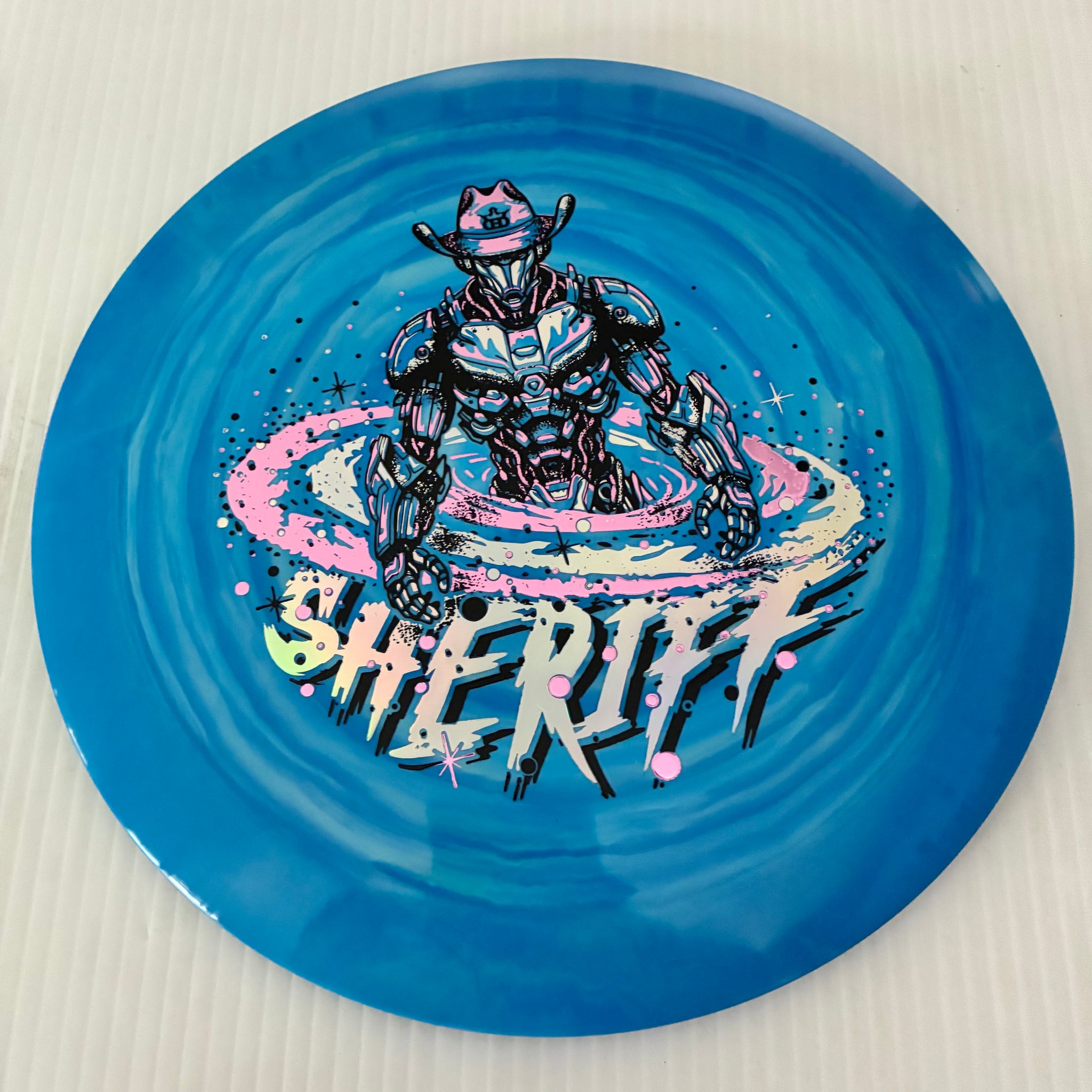Dynamic Discs Fuzion Swirl Sheriff 13/5/-1/2