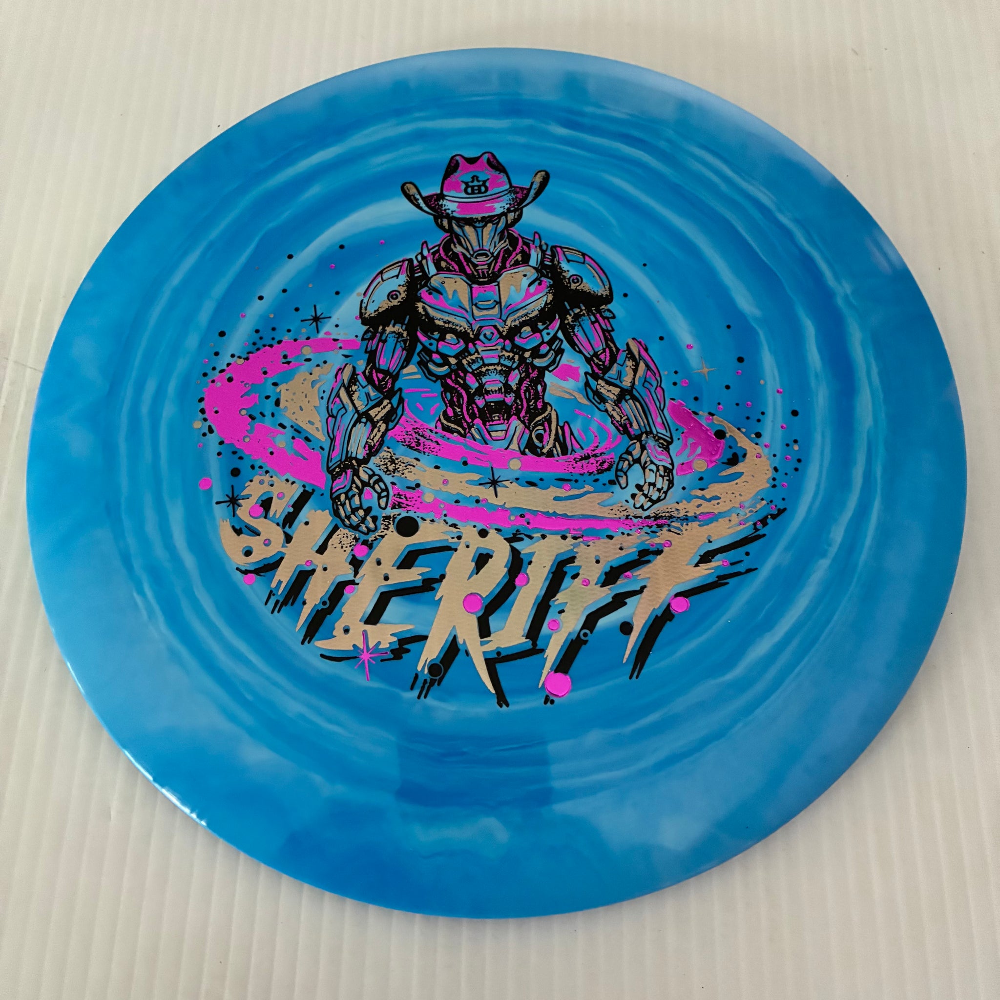 Dynamic Discs Fuzion Swirl Sheriff 13/5/-1/2