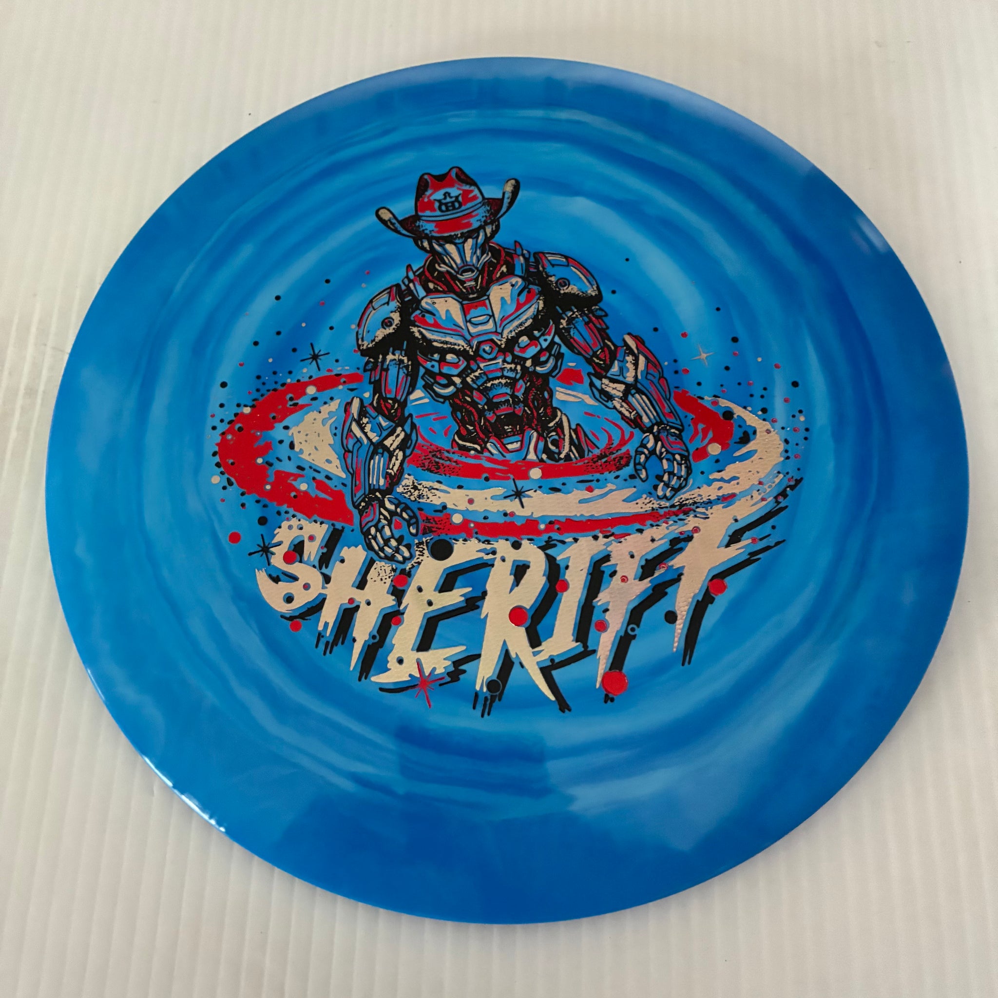 Dynamic Discs Fuzion Swirl Sheriff 13/5/-1/2