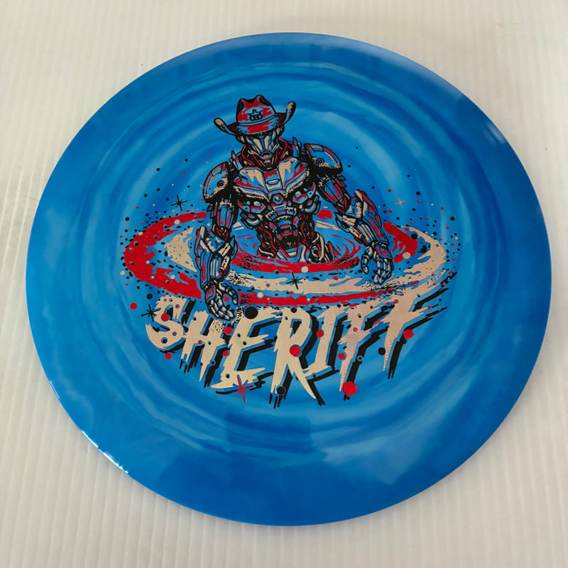 Dynamic Discs Fuzion Swirl Sheriff 13/5/-1/2
