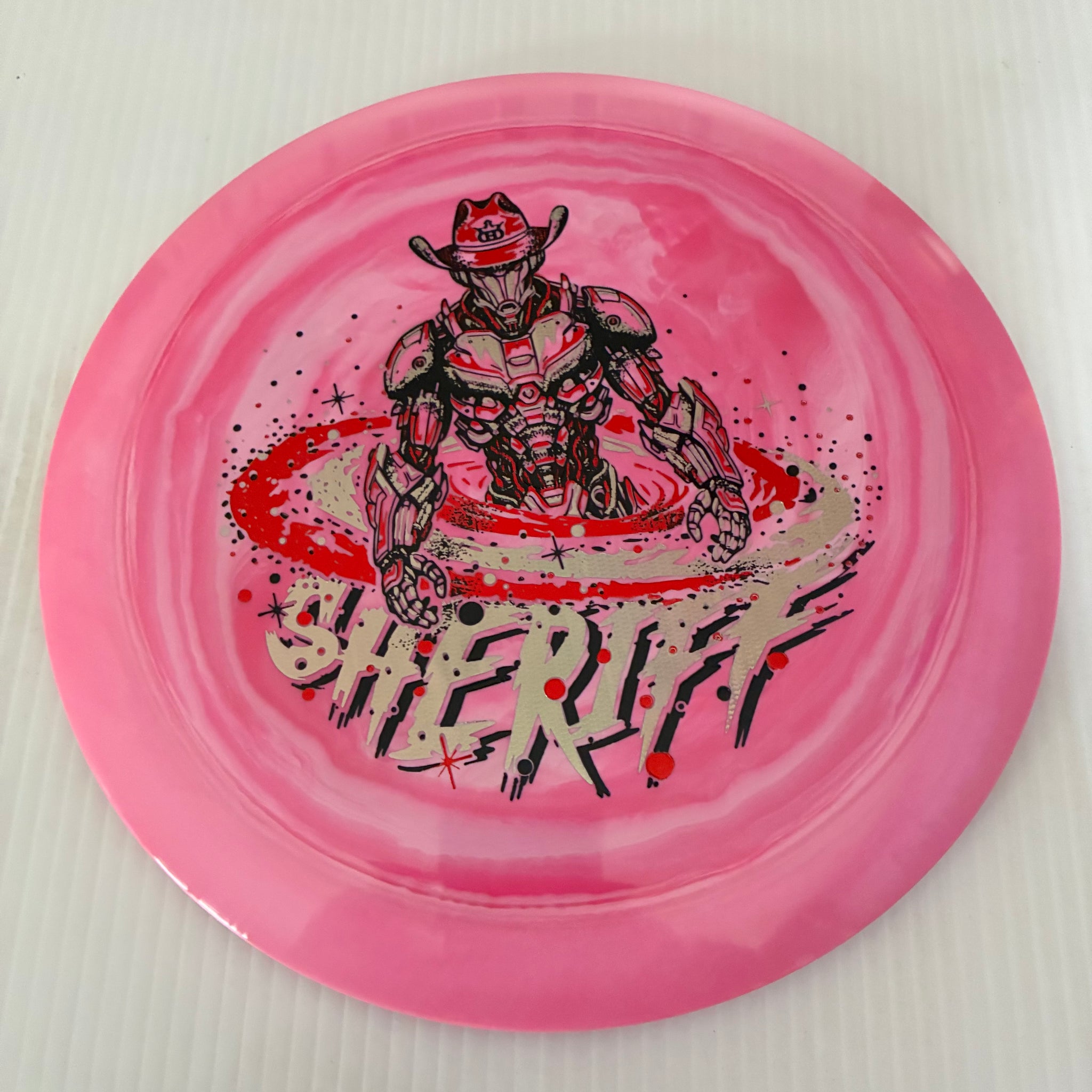 Dynamic Discs Fuzion Swirl Sheriff 13/5/-1/2