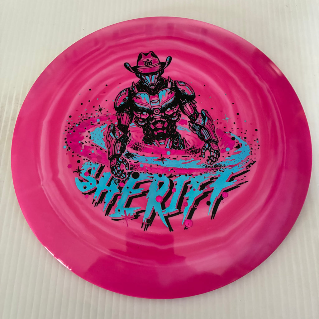 Dynamic Discs Fuzion Swirl Sheriff 13/5/-1/2