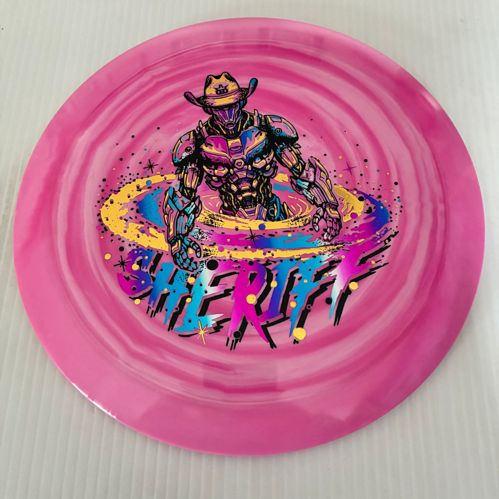 Dynamic Discs Fuzion Swirl Sheriff 13/5/-1/2