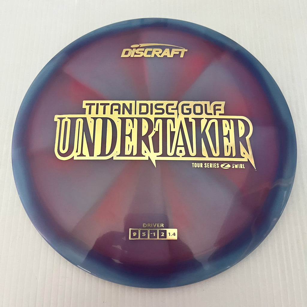 Discraft 2025 Titan Open Tour Series Z Swirl Blend Undertaker 9/5/-1/2
