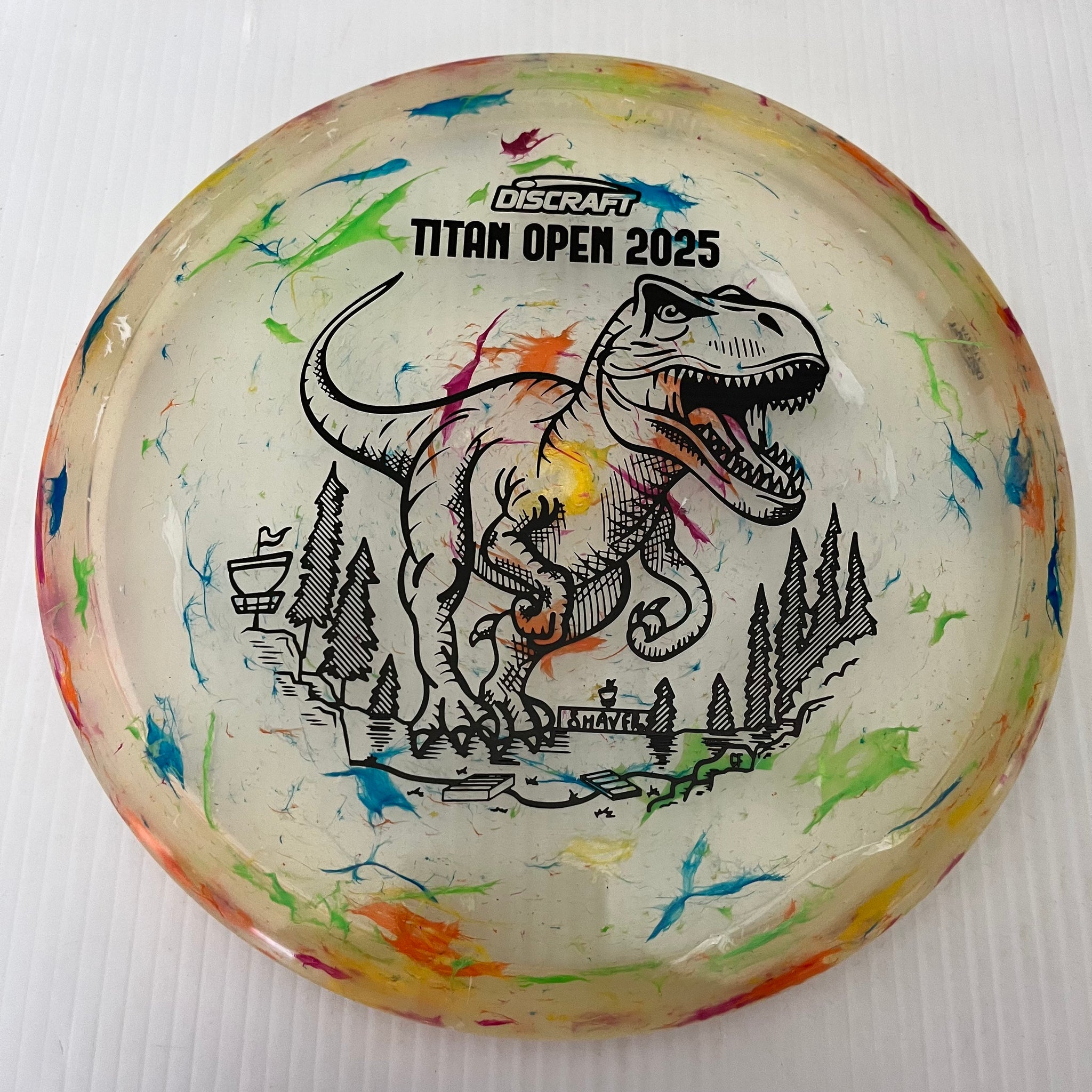 Discraft 2025 Titan Open Jawbreaker Z FLX Zone 4/3/0/3