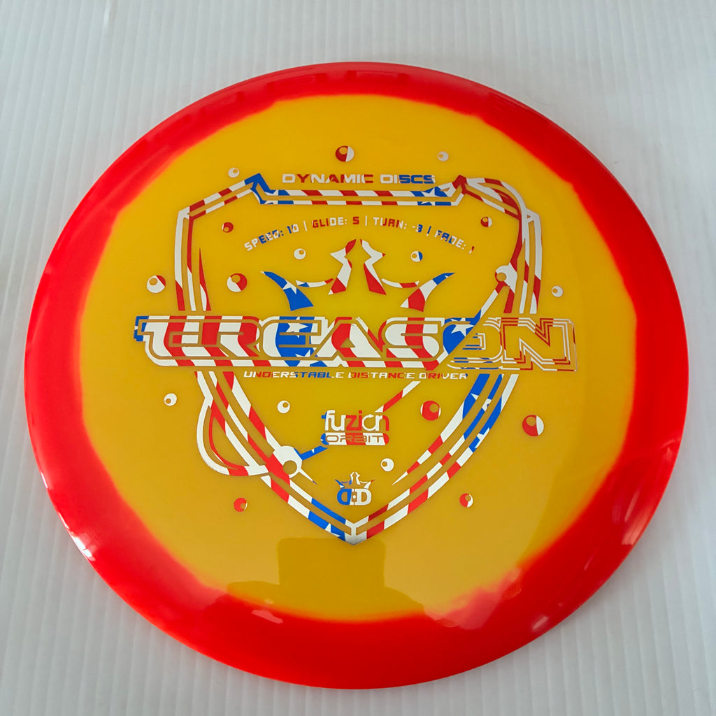Dynamic Discs Fuzion Orbit Treason 10/5/-3/1
