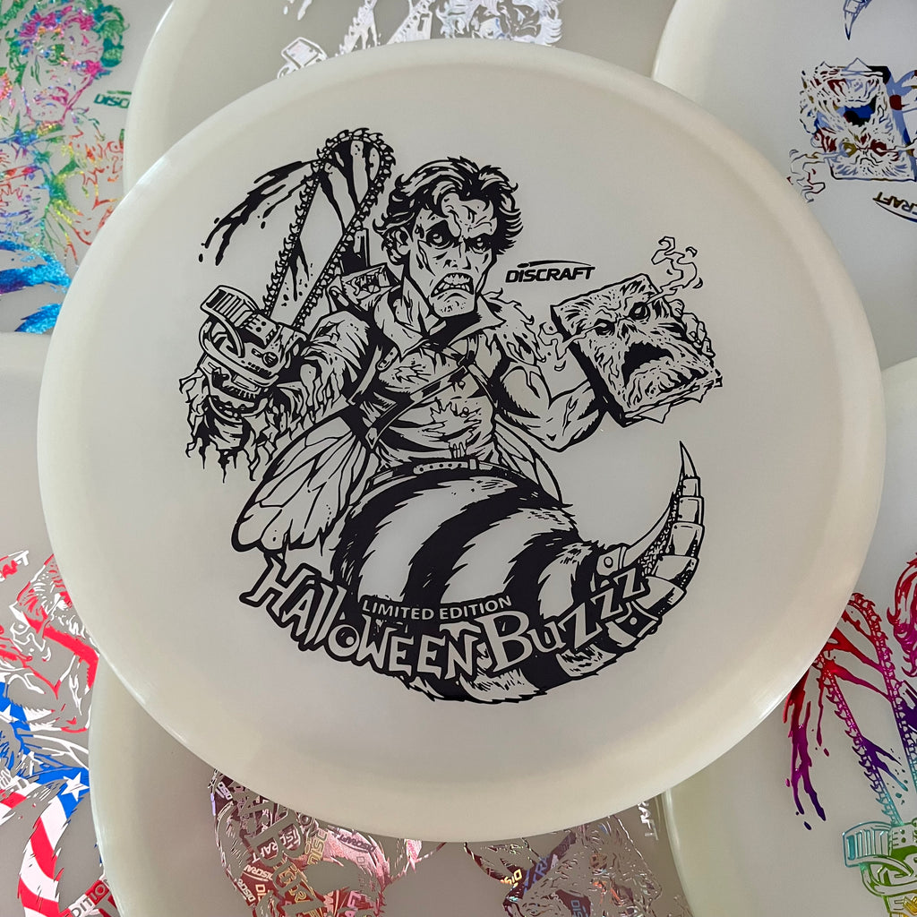 Discraft 2023 Halloween Evil Dead Themed Glow Z Buzzz 5/4/-1/1