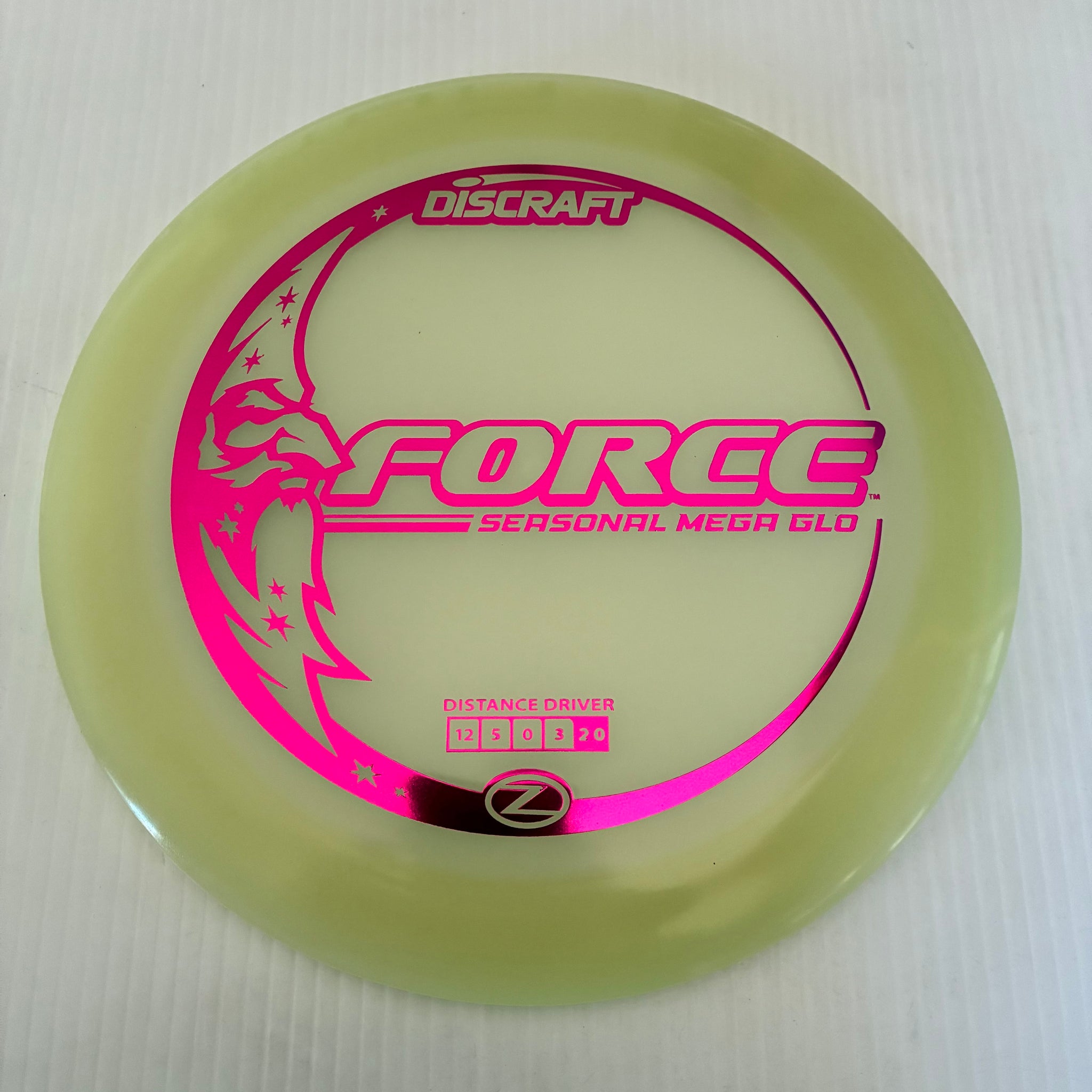 Discraft Mega GLO Z Force 12/5/0/3