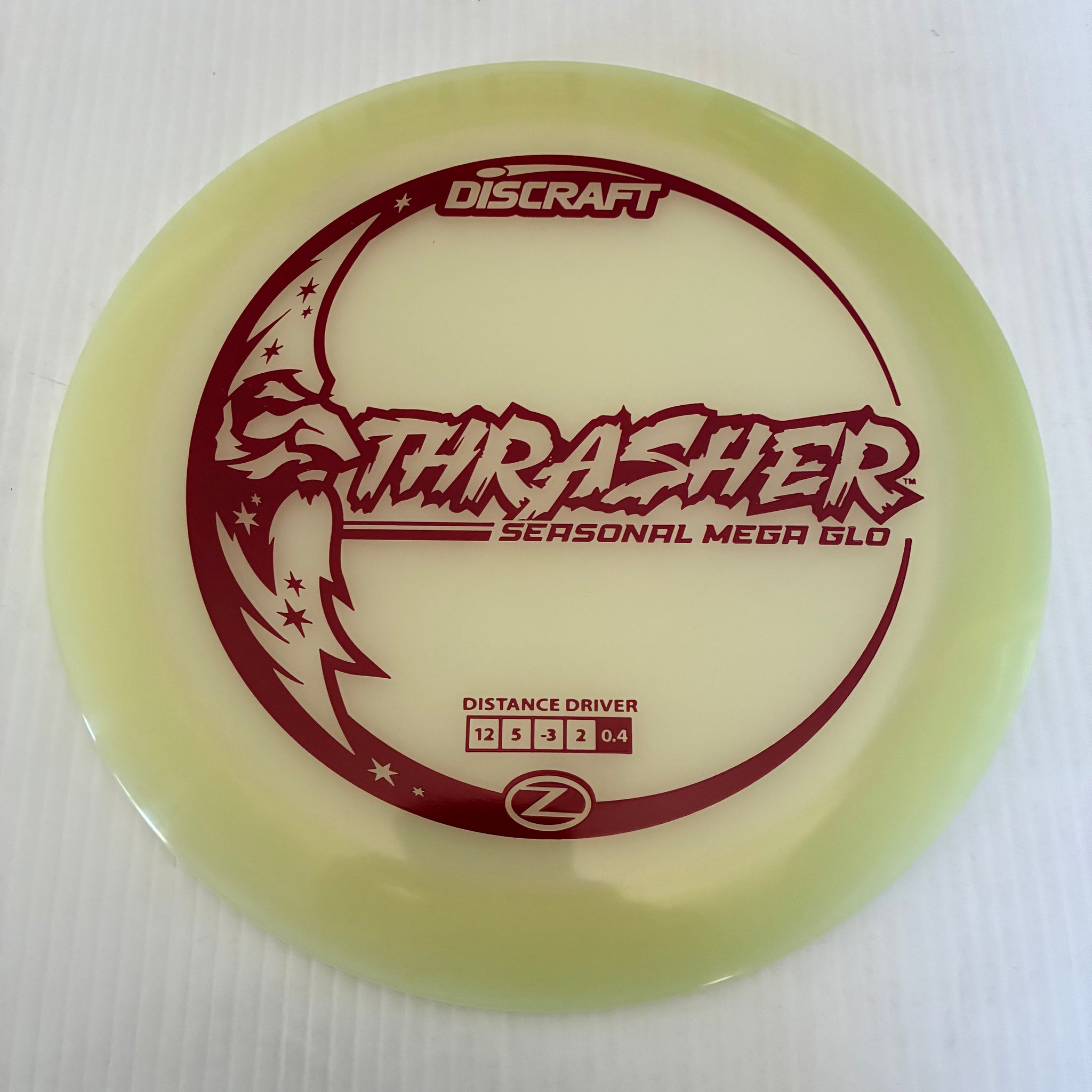 Discraft Mega GLO Z Thrasher 12/5/-3/2